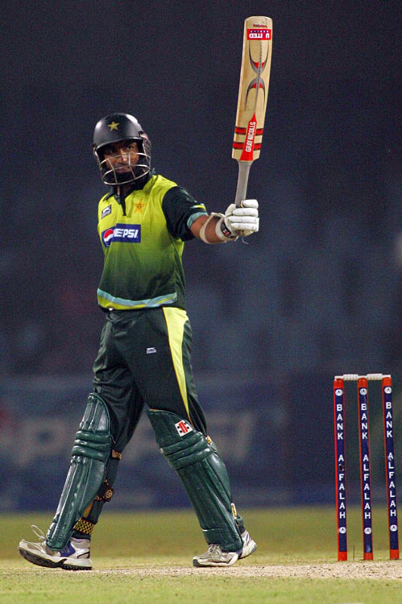 Mohammad Yousuf scored 53 off 75 balls, Pakistan v South Africa, 1st ODI, Lahore, October 18, 2007