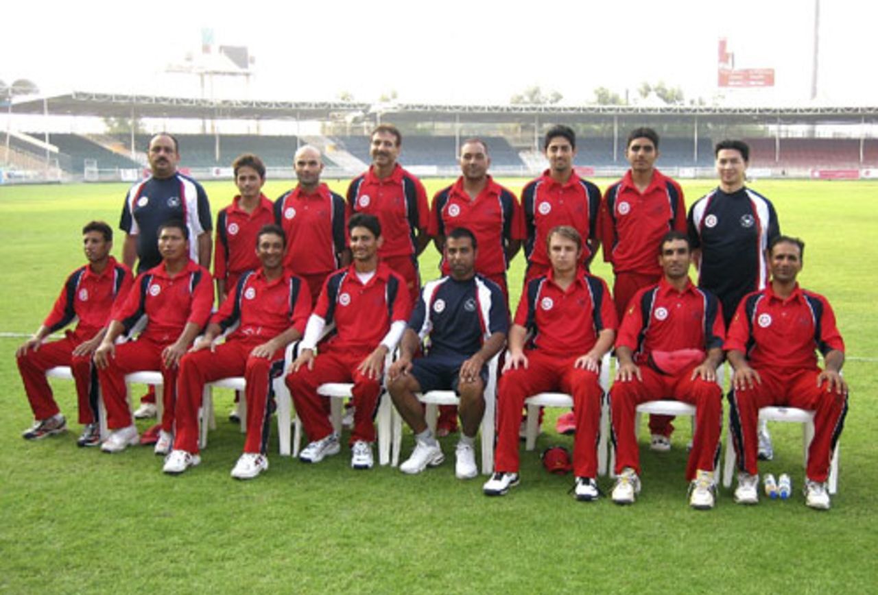 Hong Kong Twenty20 Team at Sharjah Cricket Stadium