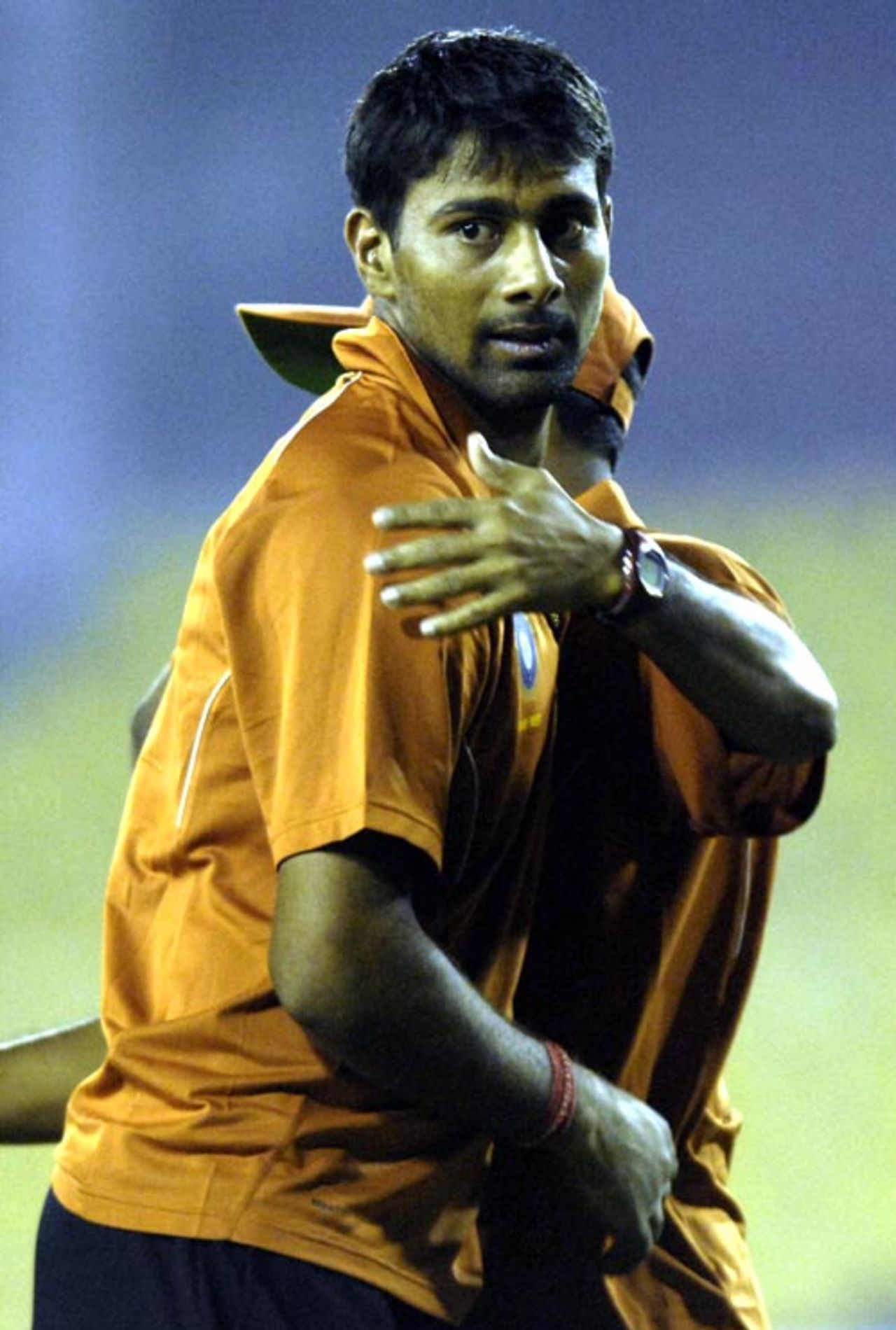 Praveen Kumar finished with figures of 5 for 45, India Red v India Green, 2nd match, Challenger Trophy, Ahmedabad, October 26, 2007