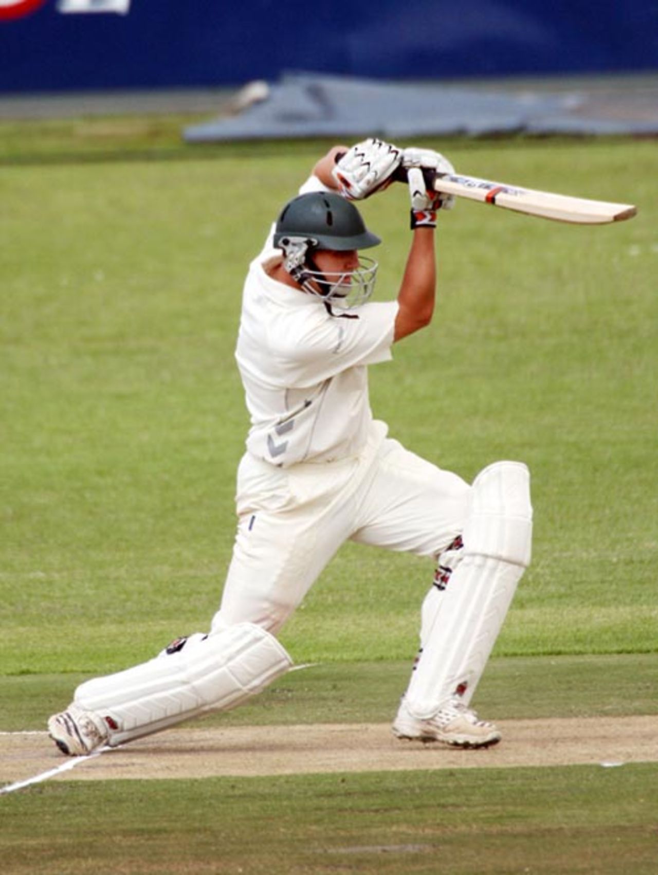 Shaun Liebisch drives during his debut, Northerns v Free State, SAA Provincial Three-Day Challenge, Pretoria, 2nd day, November 2, 2007