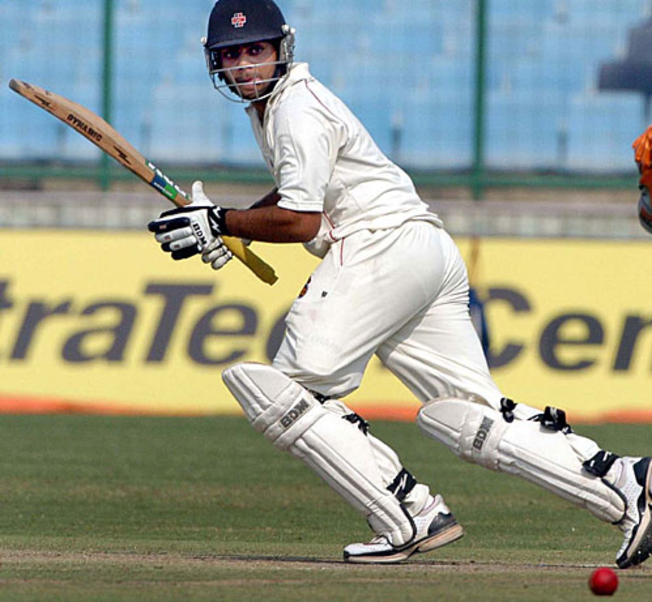 Virat Kohli scored 106 off 192 balls, Delhi v Rajasthan, Ranji Trophy Super League, Group A, 1st round, Delhi, November , 2007 