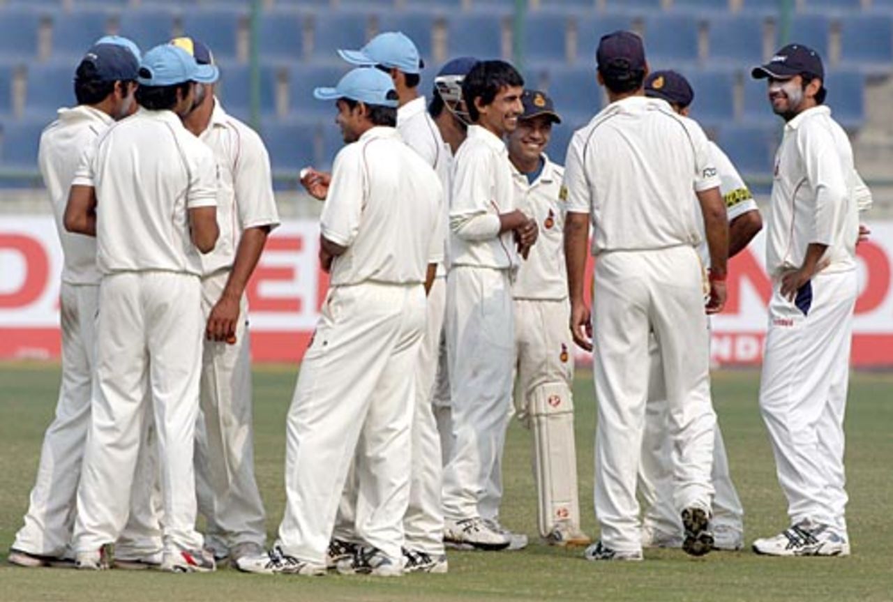 Delhi beat Rajasthan in the Super League match, Delhi v Rajasthan, Ranji Trophy Super League, Group A, 1st round, 4th day, Delhi, November 7, 2007
