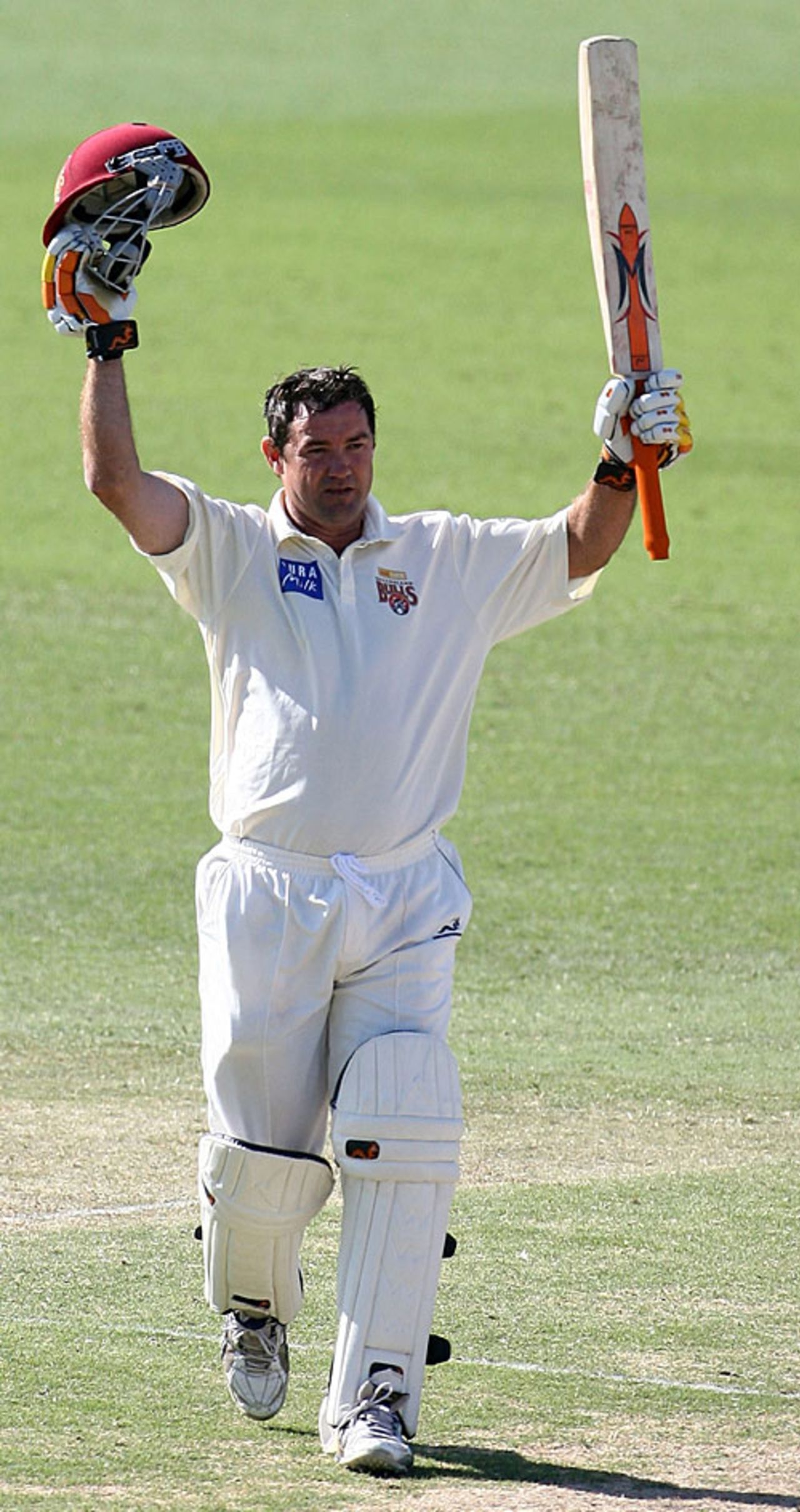 Jimmy Maher ended the first day on 111, Western Australia v Queensland, Pura Cup, 1st day, November 9, 2006