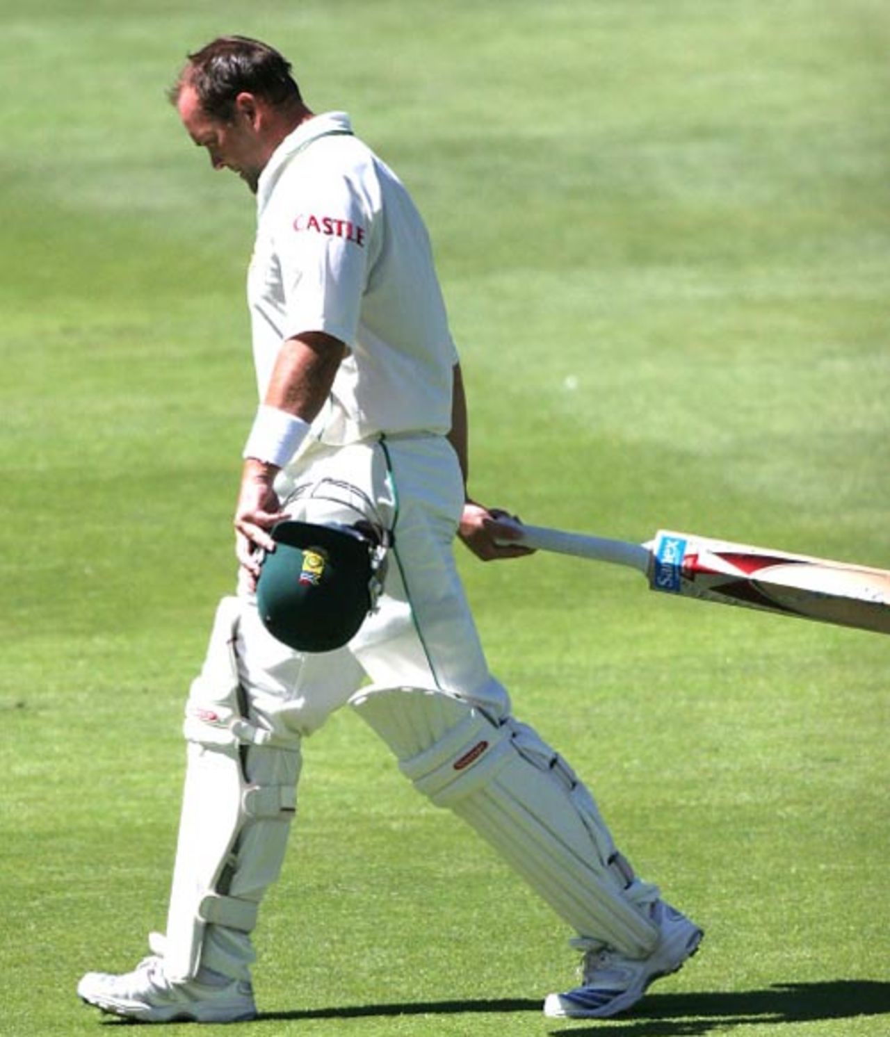 Jacques Kallis departed 14 short of his first double-hundred in Tests, 1st Test, Johannesburg, 3rd day, November 10, 2007