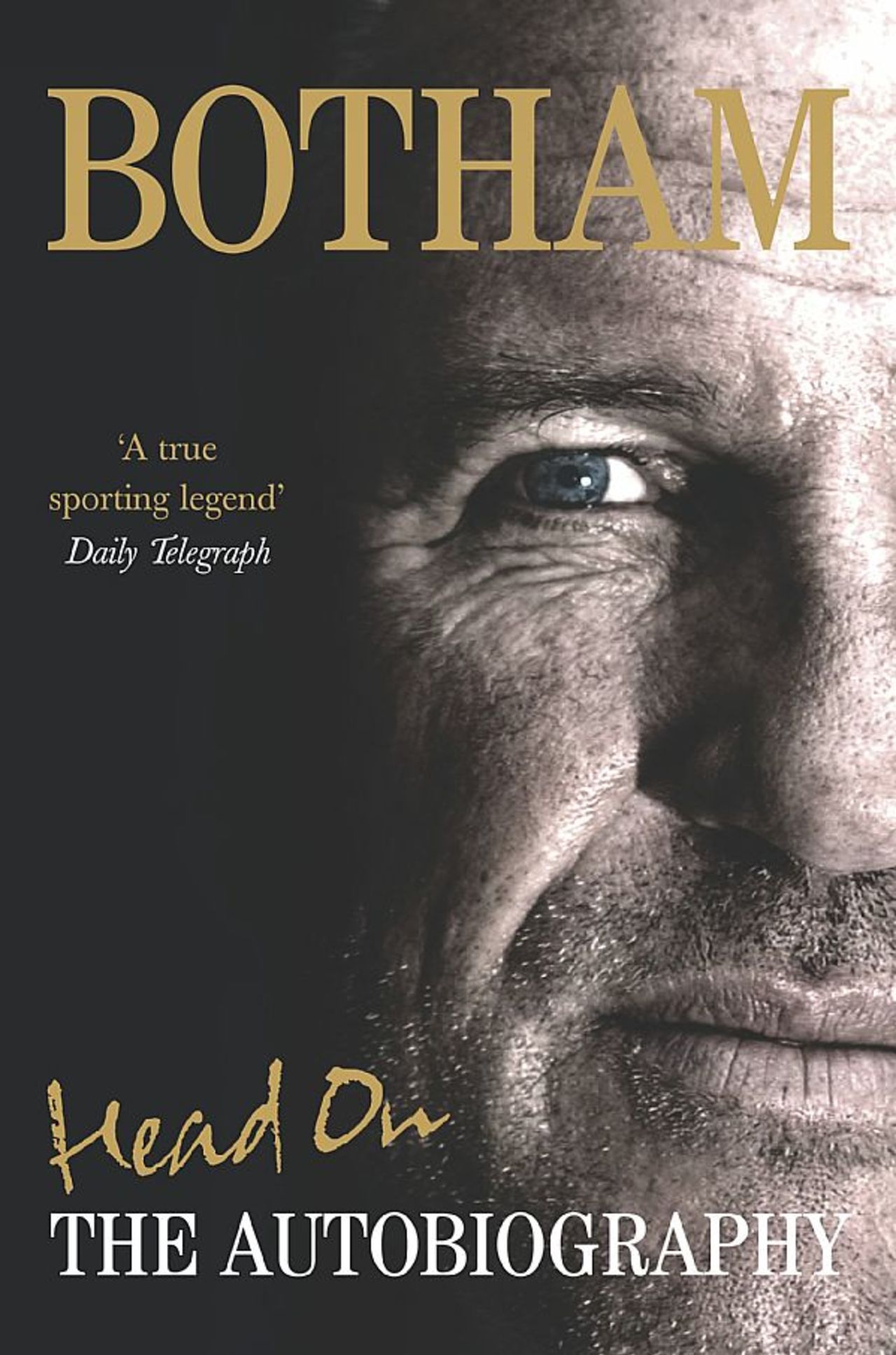 Front cover of Ian Botham's autobiography, <i>Head On</i>