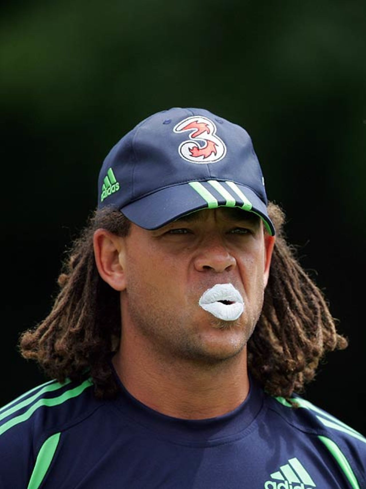 Andrew Symonds at Australia's training session, Brisbane, November 5, 2007