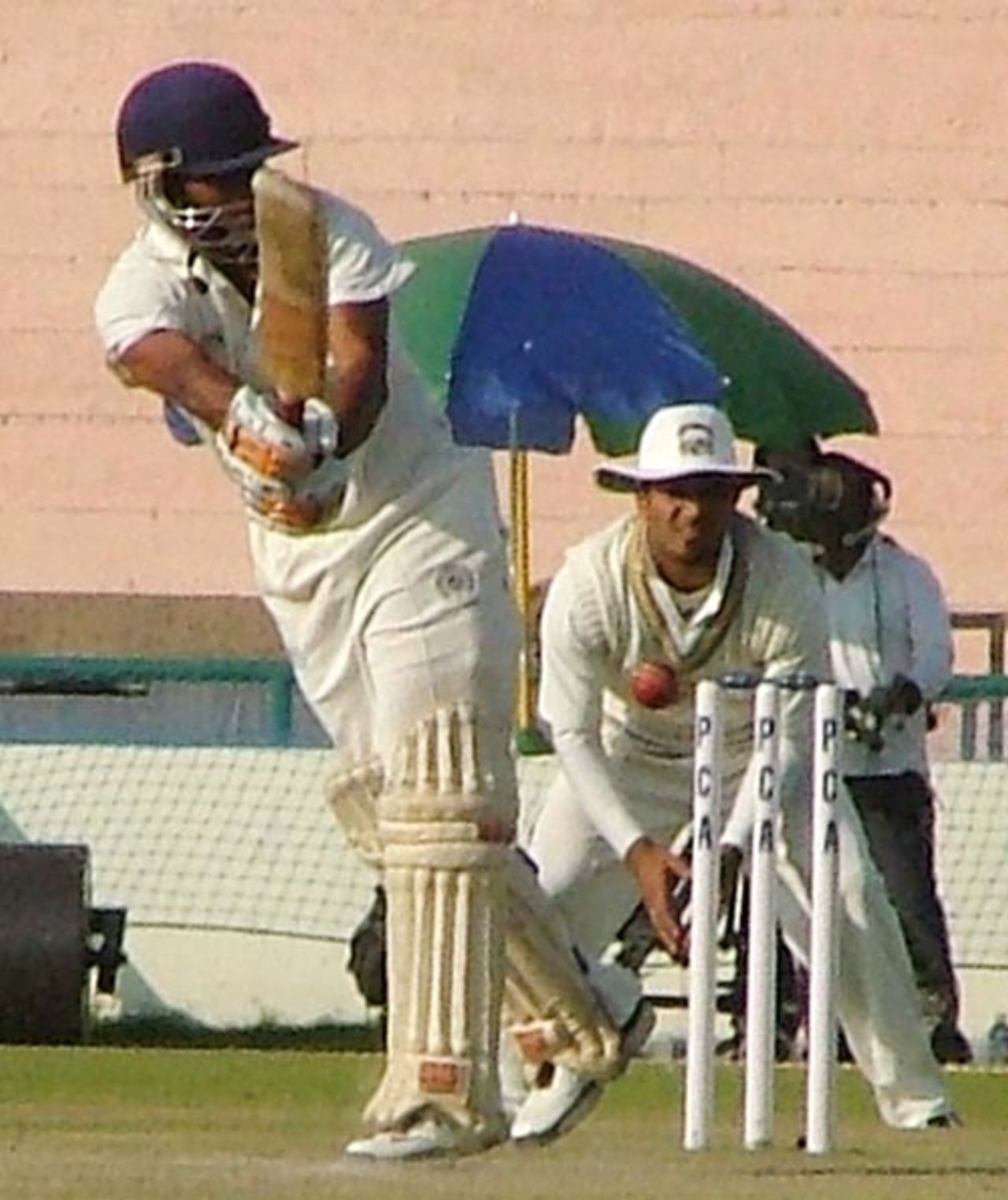 Ravi Teja scored a hundred in Hyderabad's second innings, Punjab v Hyderabad, Ranji Trophy Super League, 2nd round, Mohali, 4th day, November 18, 2007