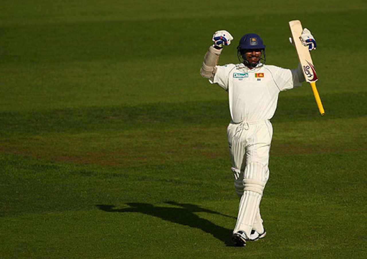 Kumar Sangakkara defied Australia with an unbeaten 109, Australia v Sri Lanka,  2nd Test, Hobart, 4th day, November 19, 2007