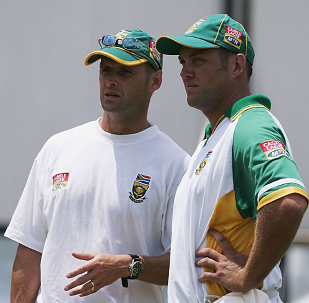 Gary Kirsten speaks to Jacques Kallis