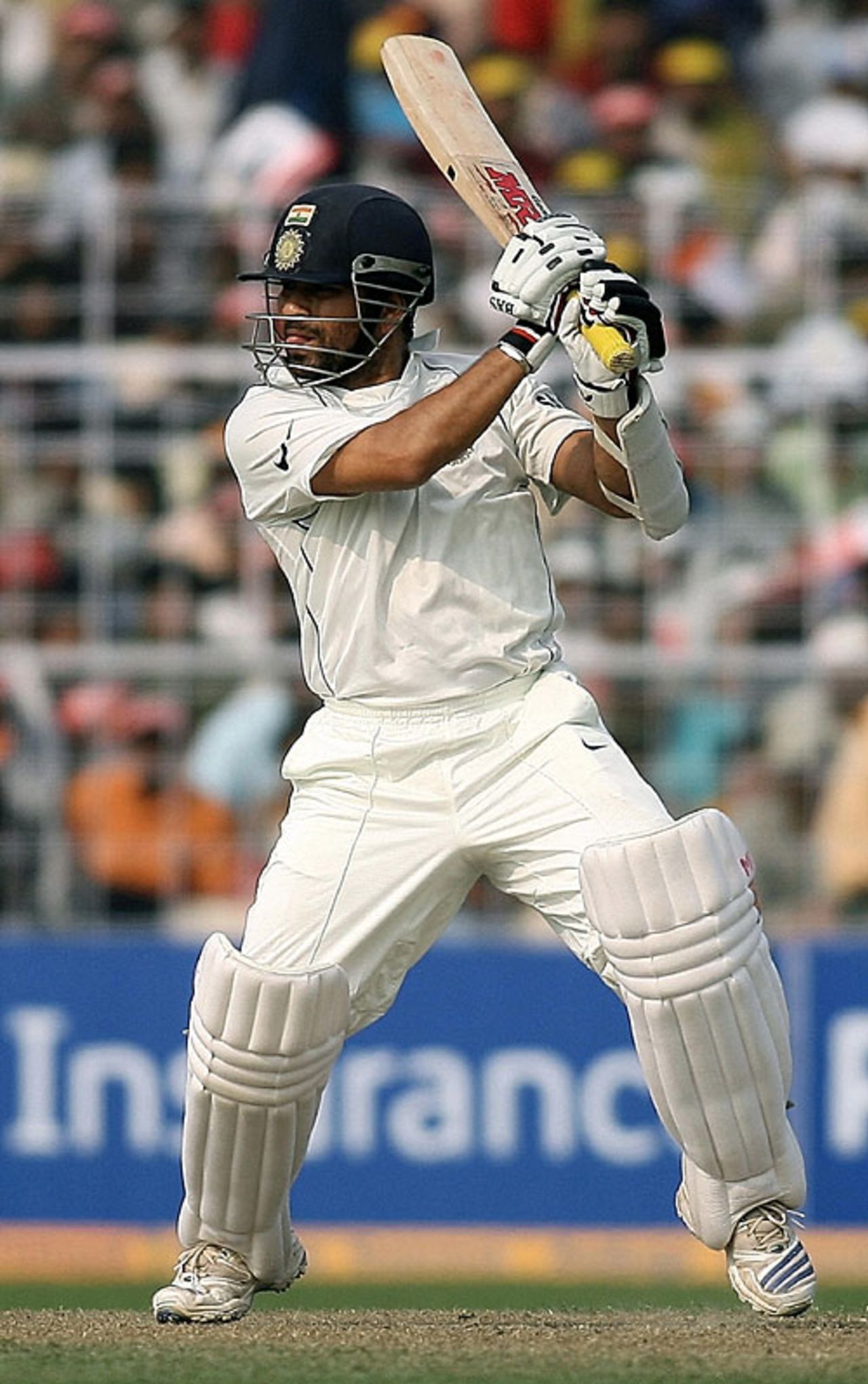 Sachin Tendulkar scored 82 on the first day, India v Pakistan, 2nd Test, Kolkata, 1st day, November 30, 2007