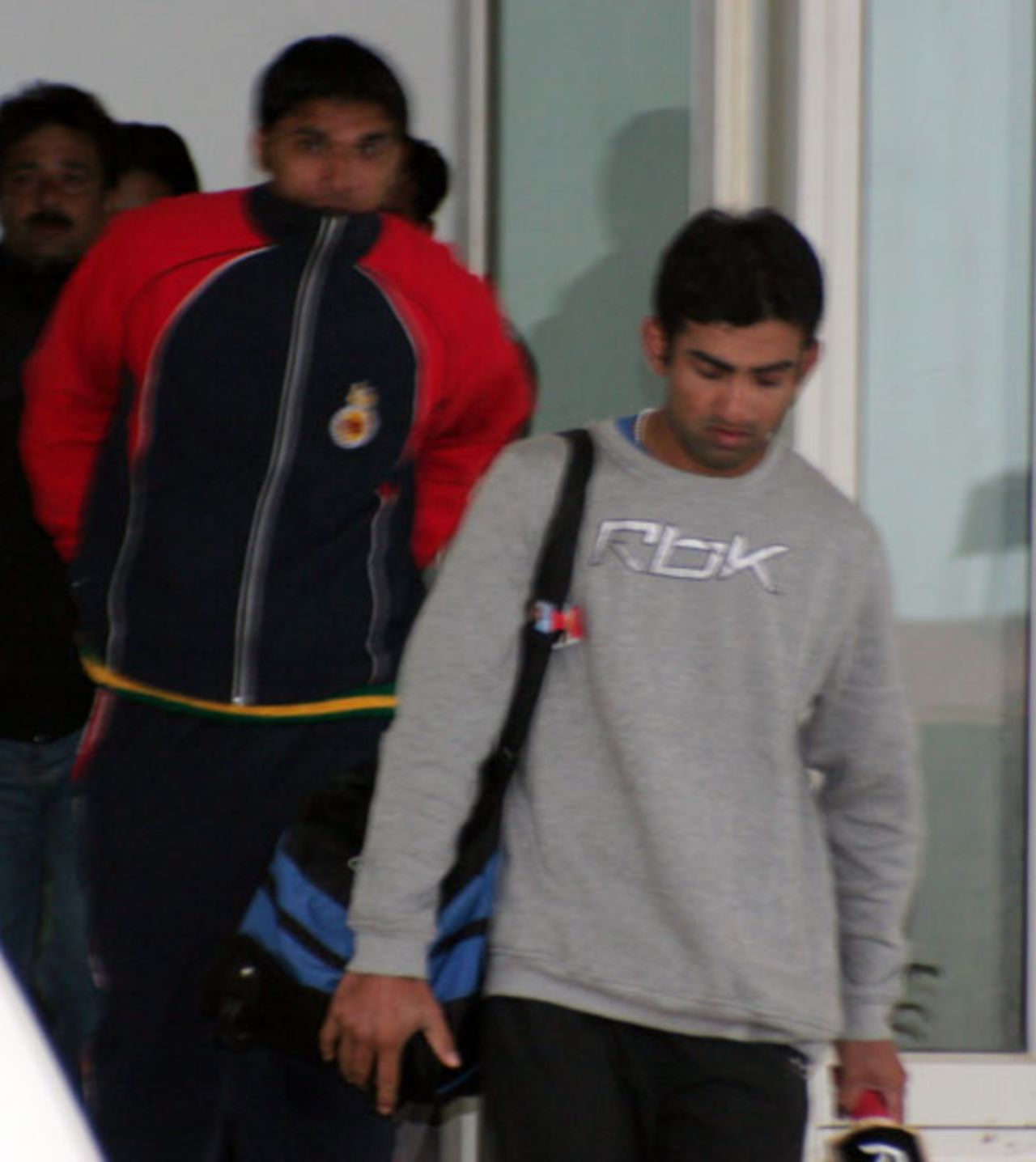 Gautam Gambhir leaves the ground after Delhi's training session at Dharamsala, Himachal v Delhi, Ranji Trophy Super League, 4th round, Dharamsala, November 30, 2007