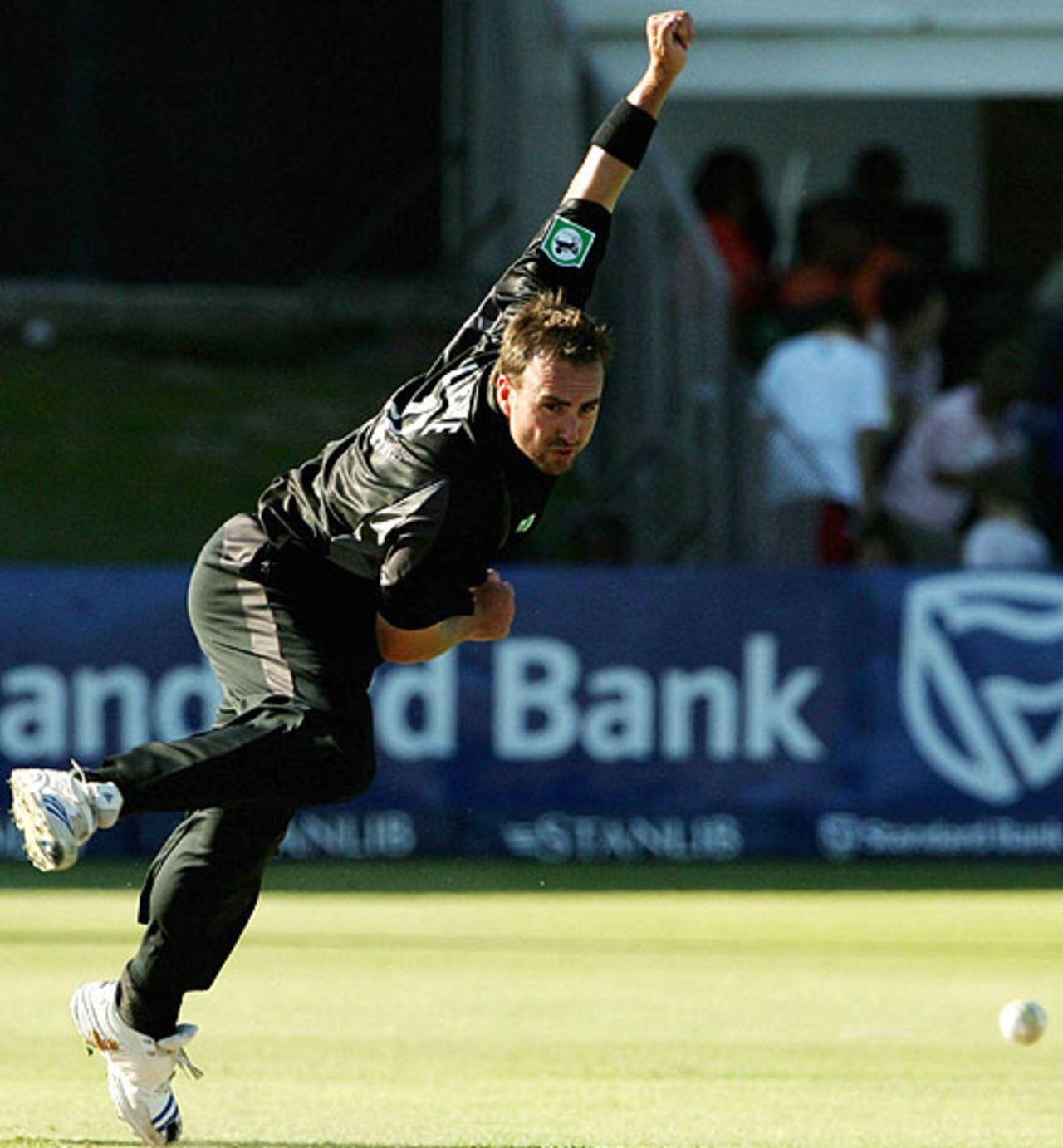 Mark Gillespie finished with figures of 3 for 55, South Africa v New Zealand, 2nd ODI, Port Elizabeth, November 30, 2007