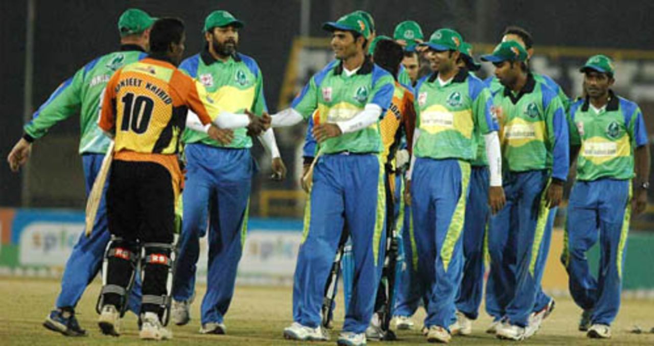 Hyderabad Heroes completed a 33-run win, Mumbai Champs v Hyderabad Heroes, Indian Cricket League, December 1, 2007