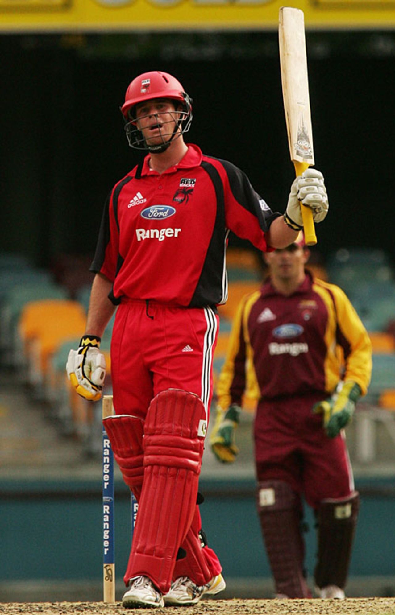 Daniel Christian was not out on 94 in South Australia's total of 203, Queensland v South Australia, Ford Ranger Cup, Brisbane, December 5, 2007