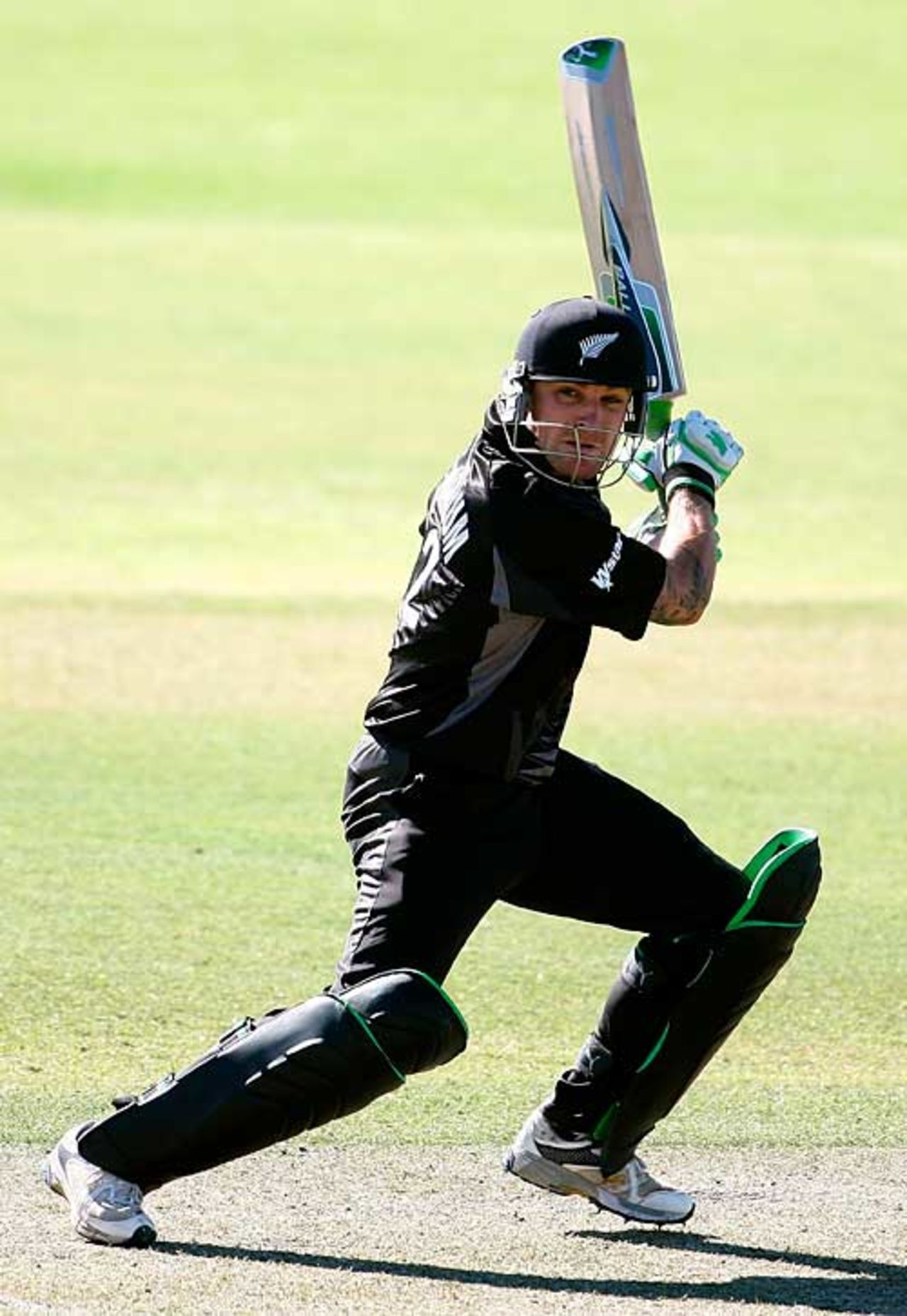 Brendon McCullum's 119 was in vain for the New Zealanders, CA Chairman's XI v New Zealanders at Lilac Hill, December 7, 2007