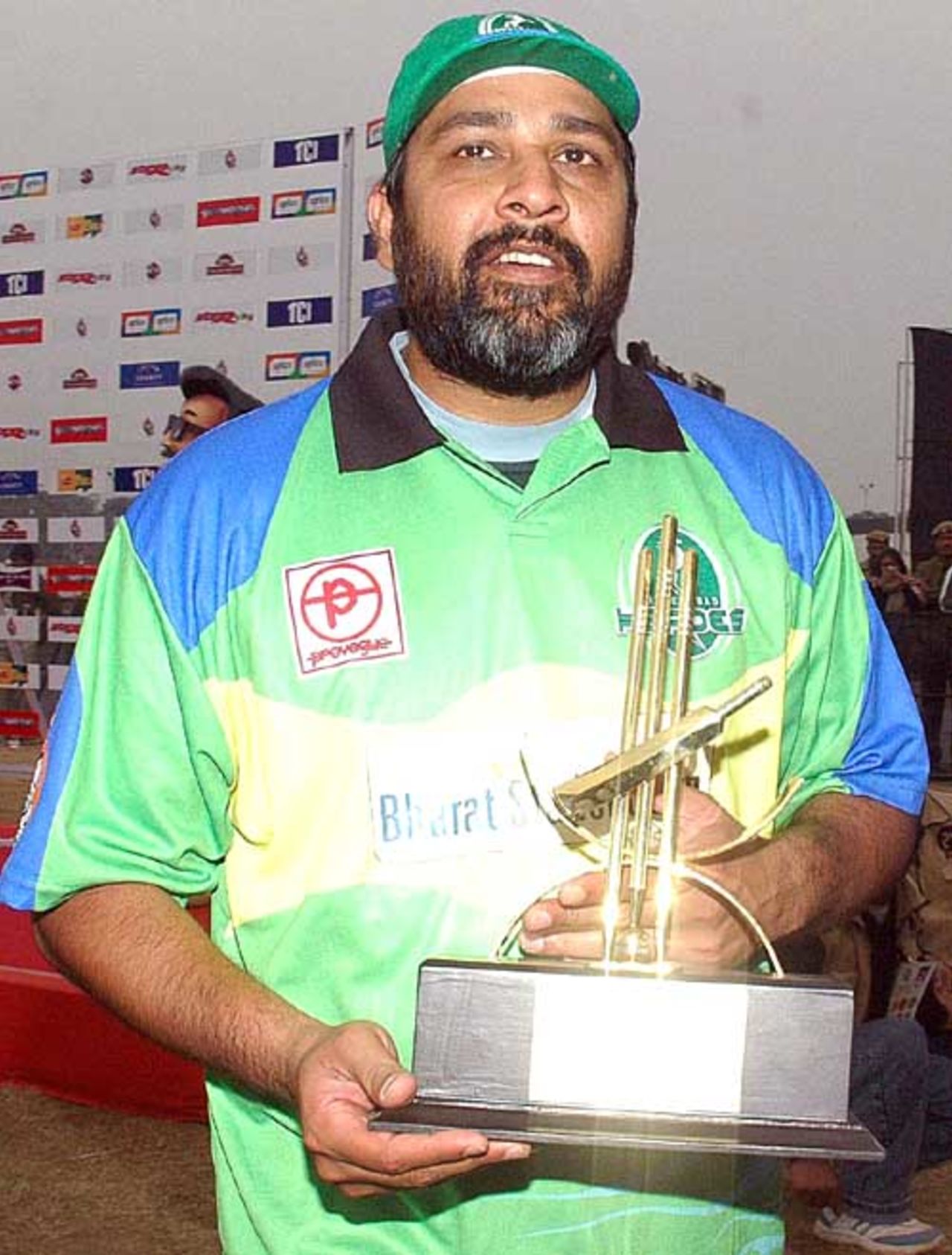 Inzamam-ul-Haq top scored for Hyderabad Heroes, Chennai Superstars v Hyderabad Heroes, 11th match, Indian Cricket League, Panchkula, December 9, 2007