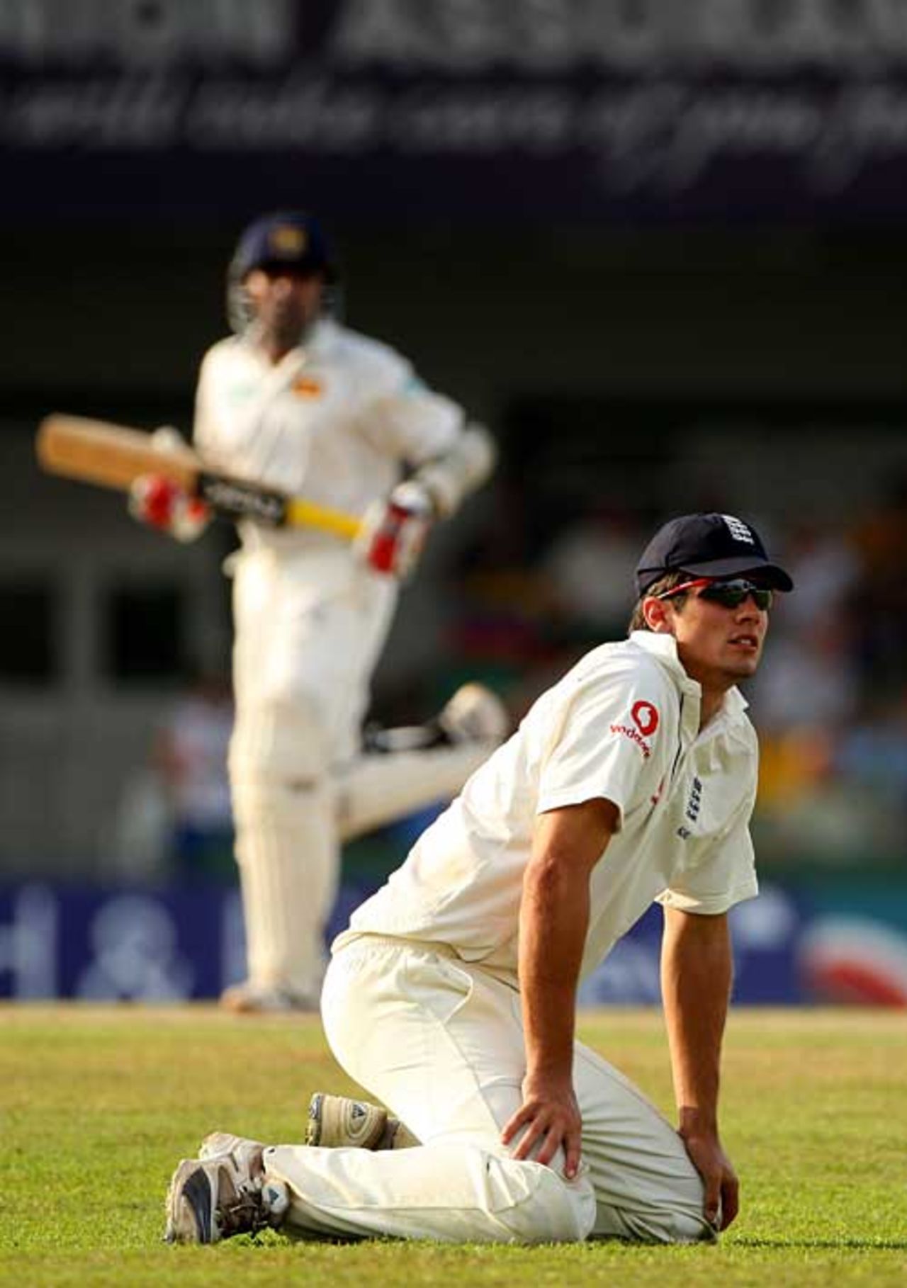 It was a tough day in the field for England, Sri Lanka v England, 2nd Test, Colombo, December 11, 2007