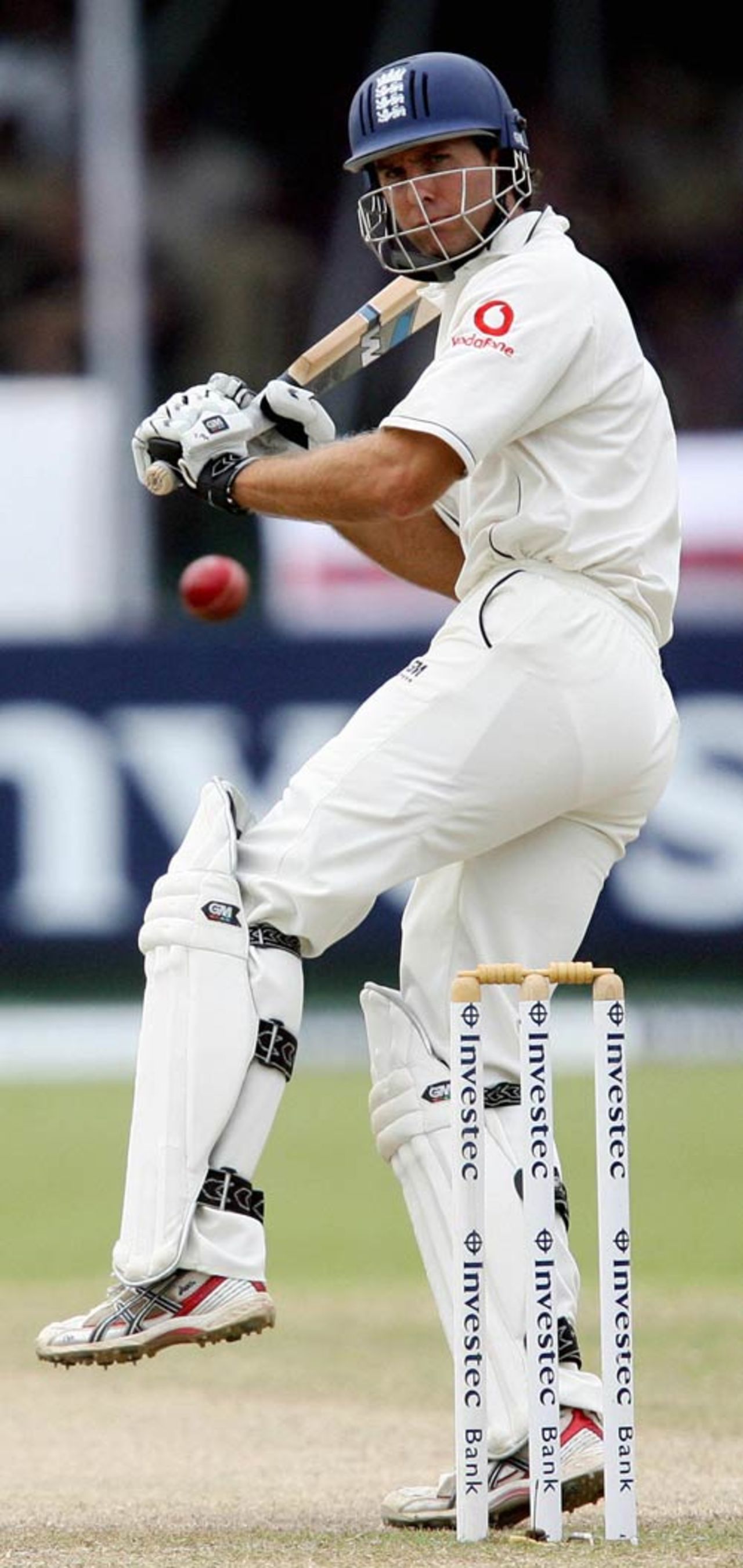 Michael Vaughan began his second innings in positive style, Sri Lanka v England, 2nd Test, Colombo, December 12, 2007