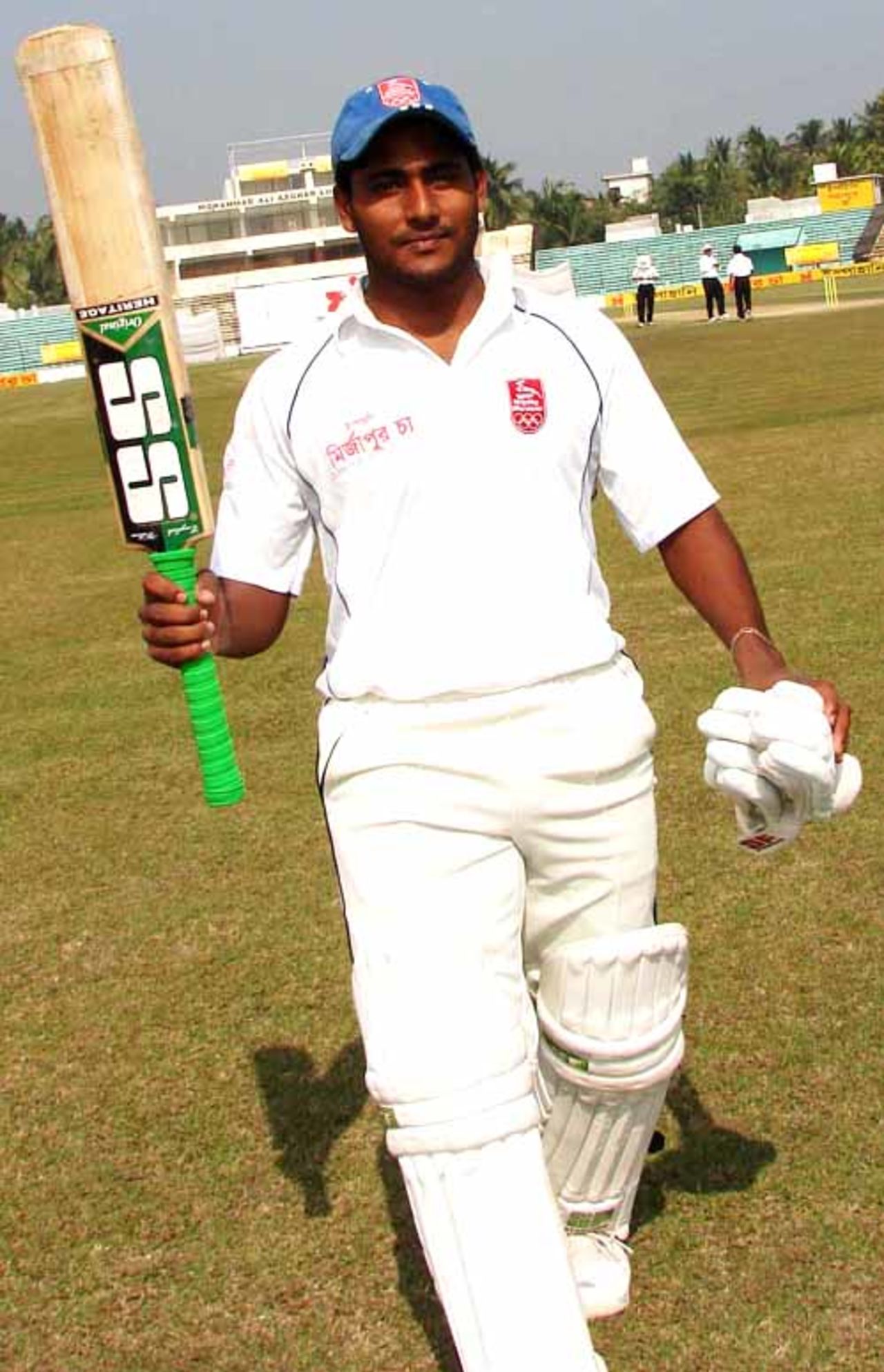 Khulna's Imrul Kayush scored a hundred against Sylhet, Khulna v Sylhet, National Cricket League, 3rd day, Khulna, December 16, 2007