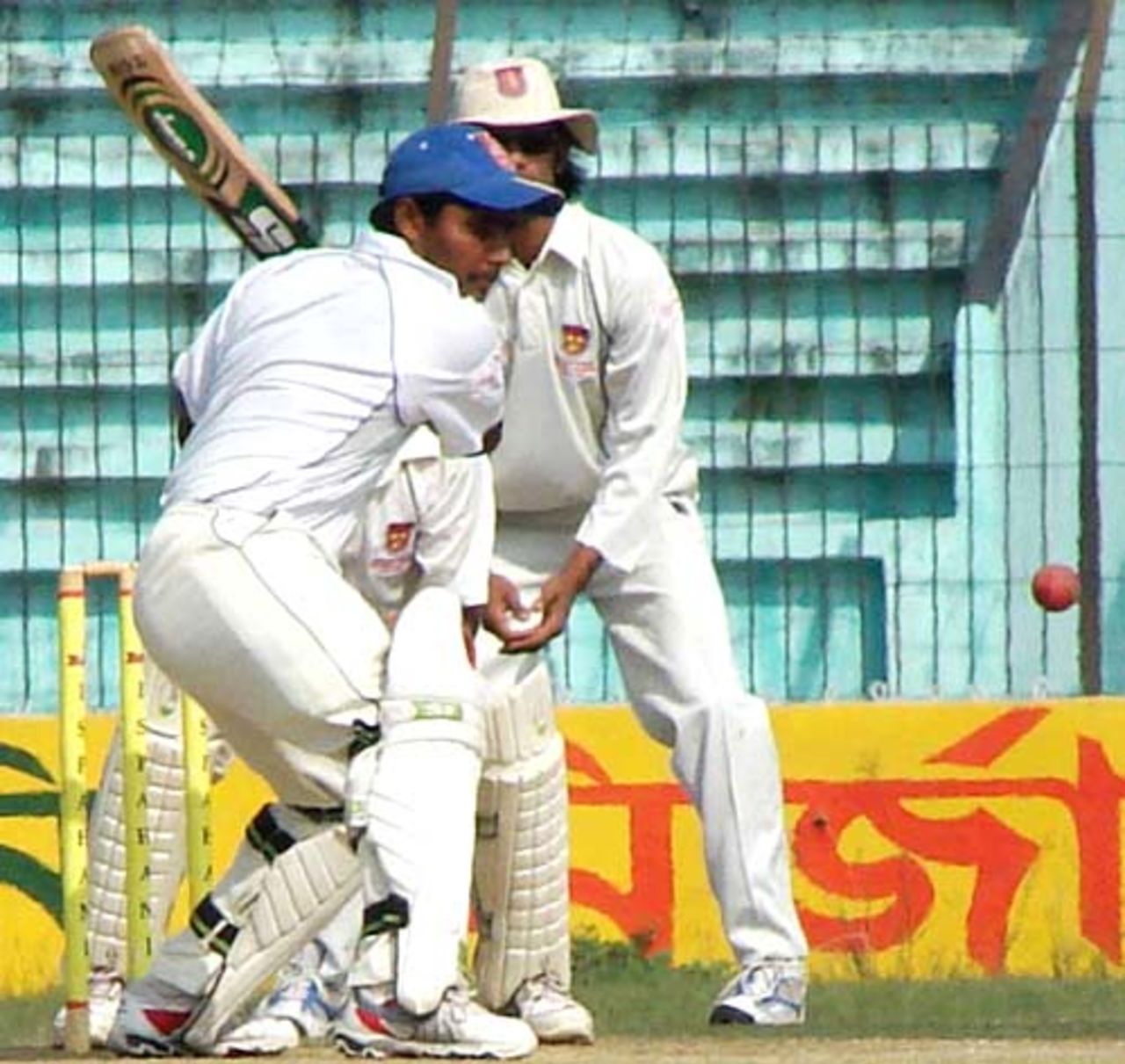 Imrul Kayush plays a shot en route to his 138, Khulna v Sylhet, National Cricket League, 3rd day, Khulna, December 16, 2007