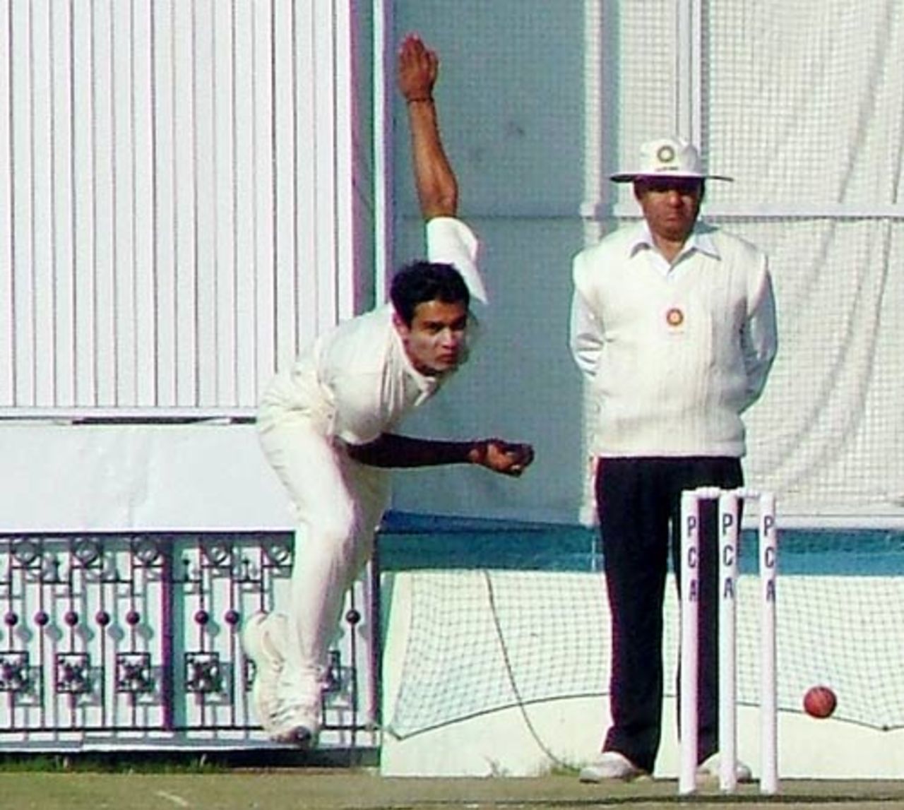 Siddarth Kaul grabbed four wickets for Punjab, Punjab v Orissa, Ranji Trophy Super League, Group A, 6th round, Chandigarh, 1st day, December 17, 2007 