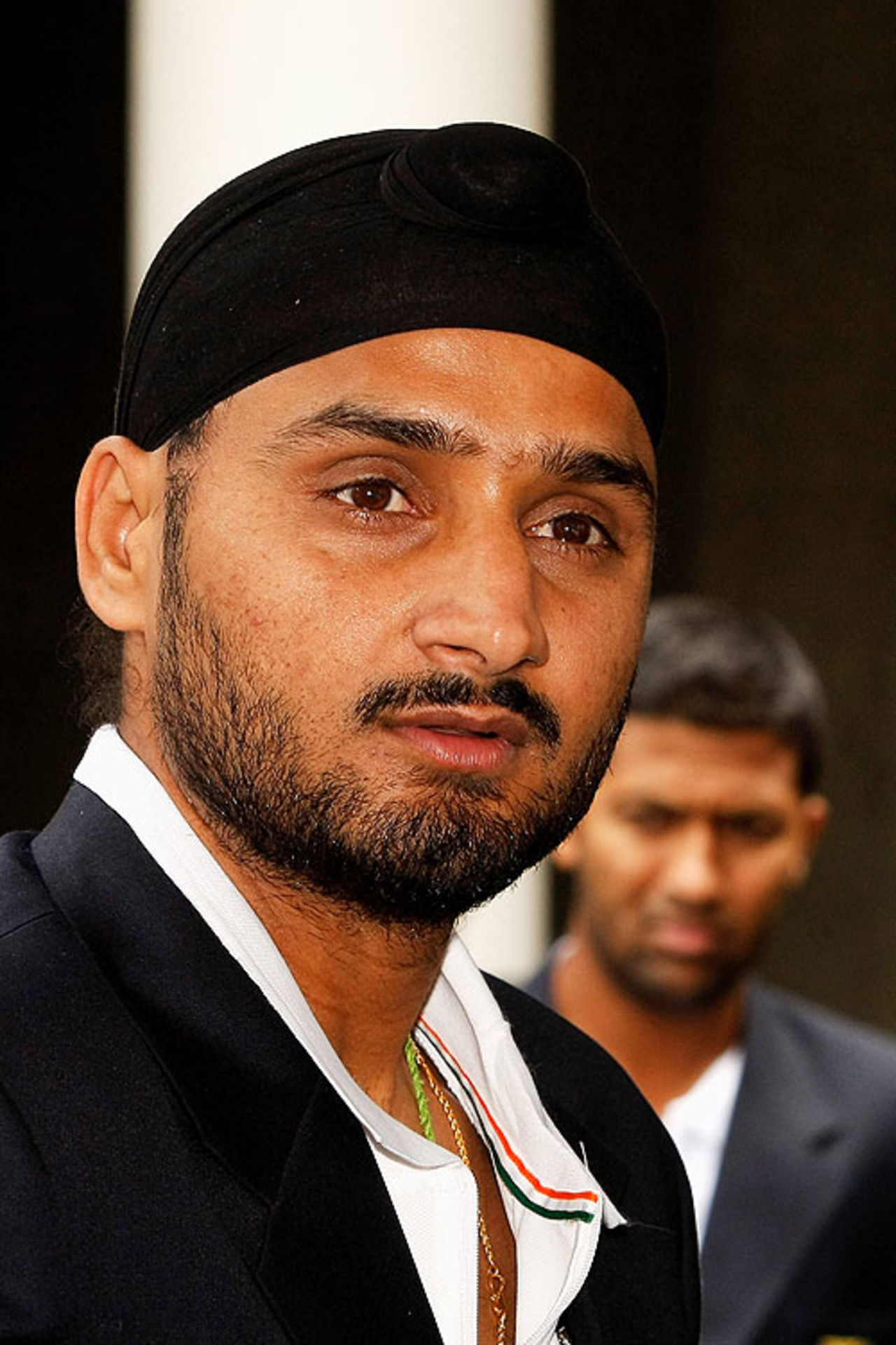 Harbhajan Singh departs Melbourne Airport, Melbourne, December 18, 2007