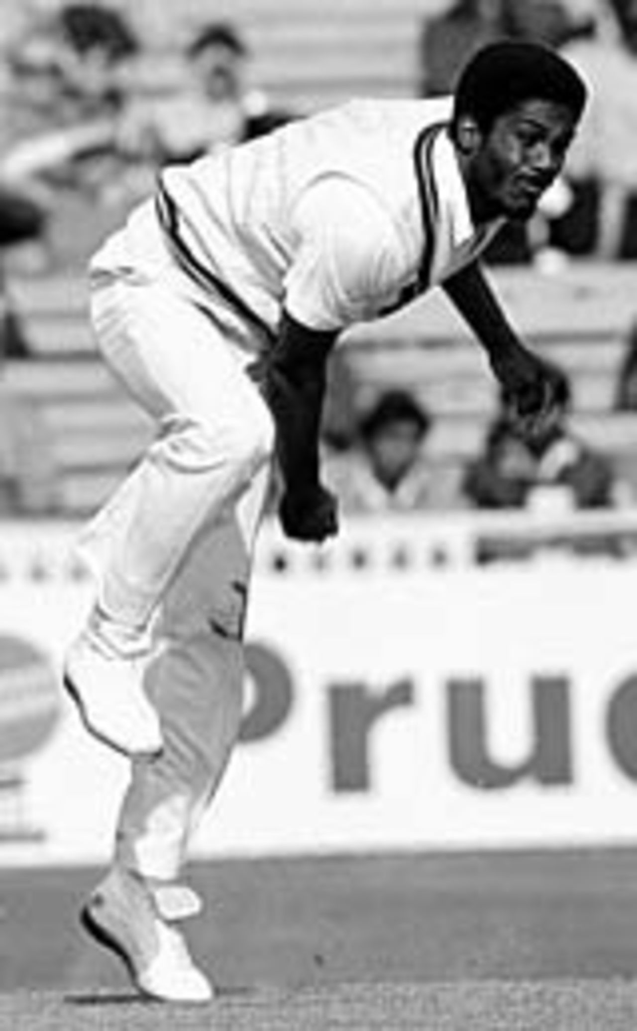 Michael Holding lets fly