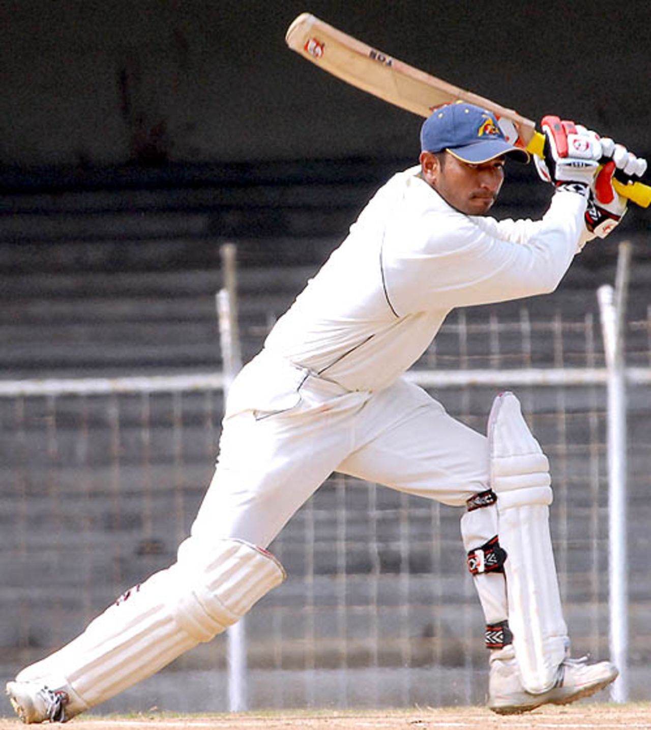 Rajasthan's Vineet Saxena scored 71 on the final day, Tamil Nadu v Rajasthan, Ranji Trophy Super League, Group A, Chennai, 4th day, December 20, 2007 