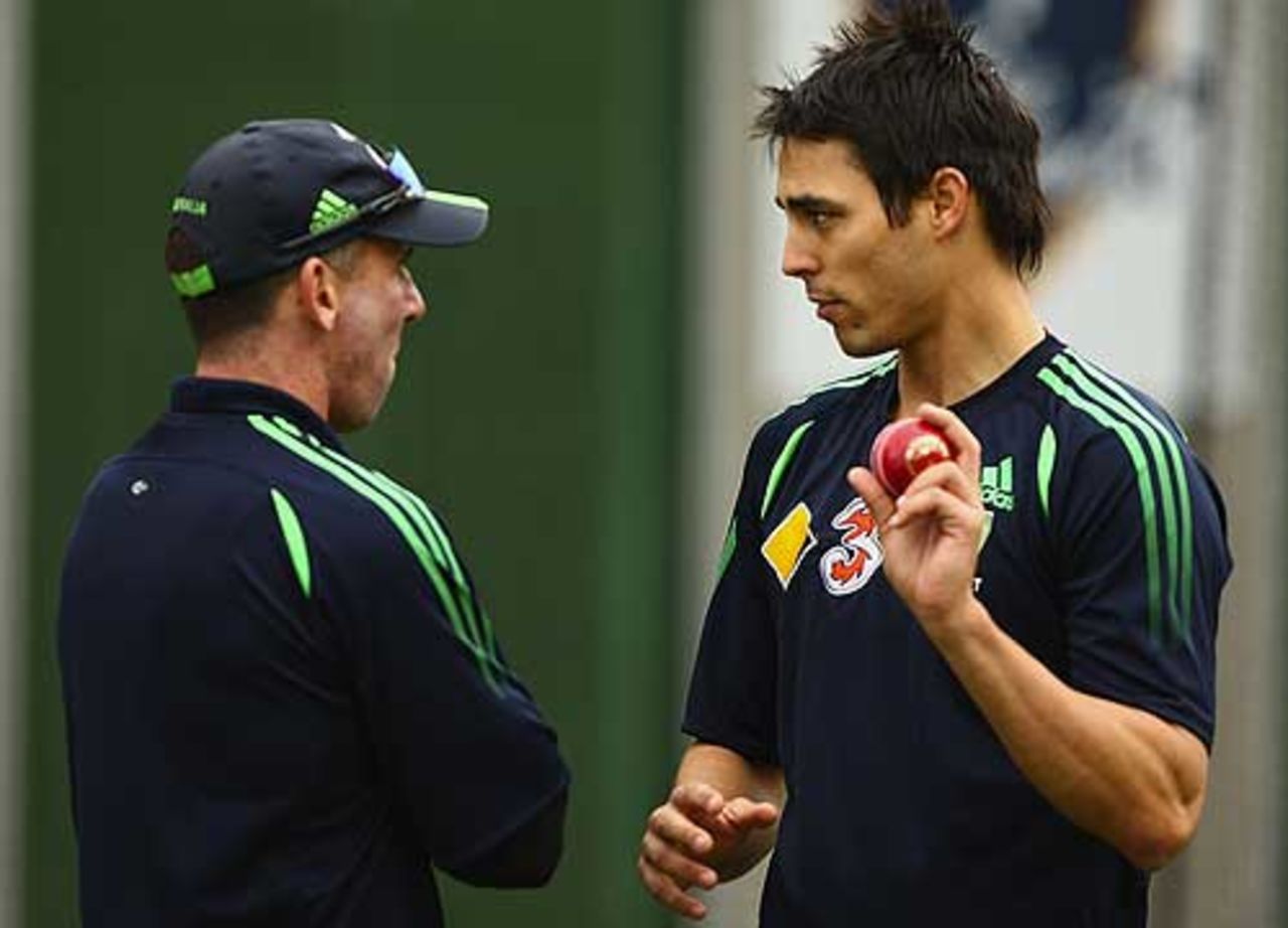 Advice for Mitchell Johnson as he pushes for a Test spot, MCG, December 24, 2007