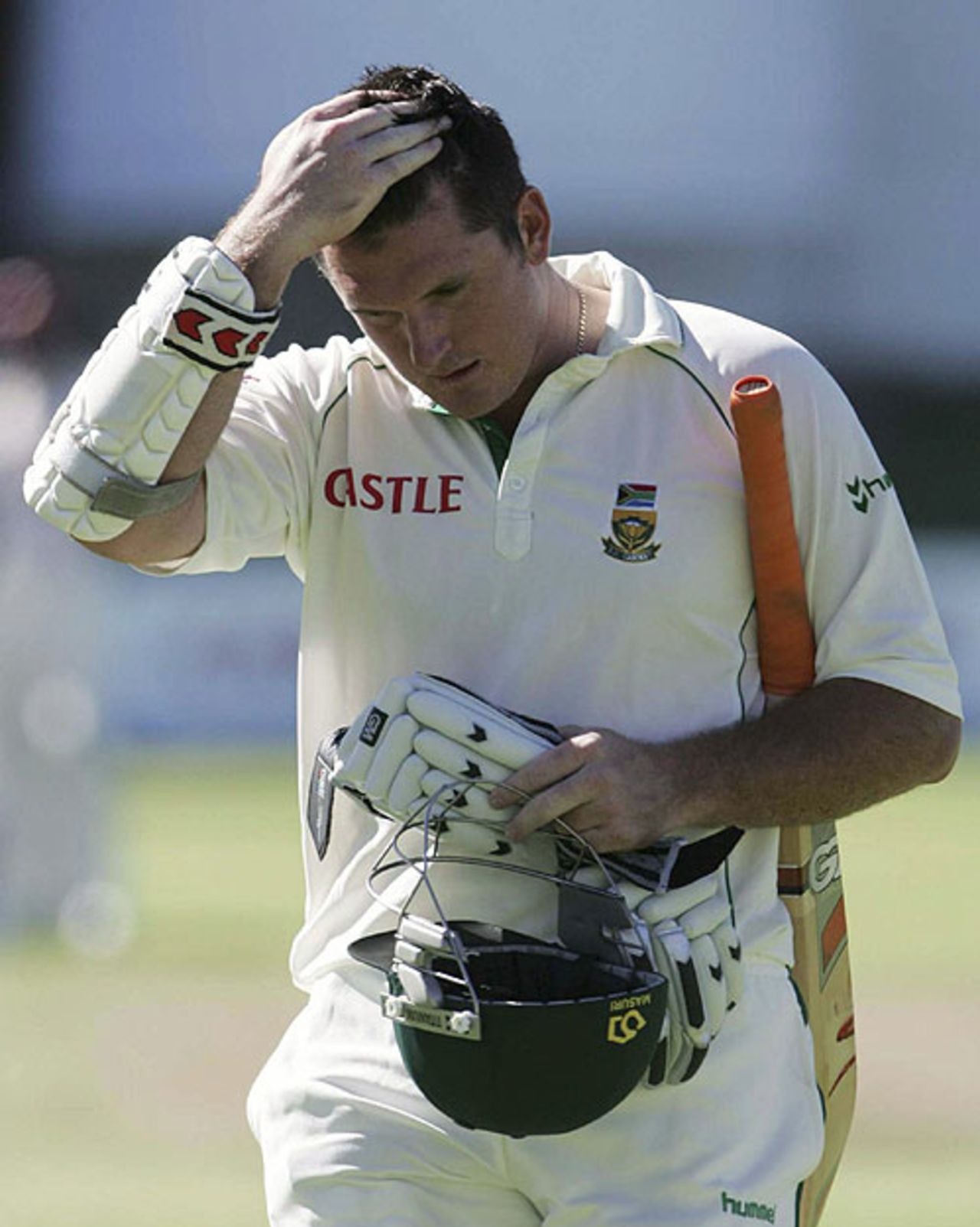 Graeme Smith didn't last very long, South Africa v West Indies, 1st Test, Port Elizabeth, 2nd day, December 27, 2007