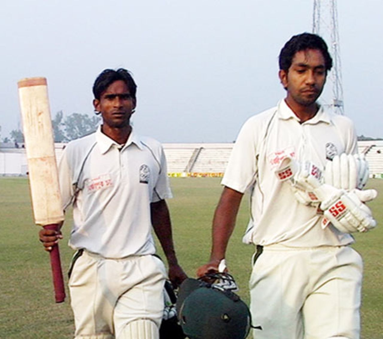 Barisal's Imran Ahmed and Abul Bashar shared a 150-run stand, Barisal v Sylhet, National Cricket League 9th round, 3rd day, Bogra, December 29, 2007