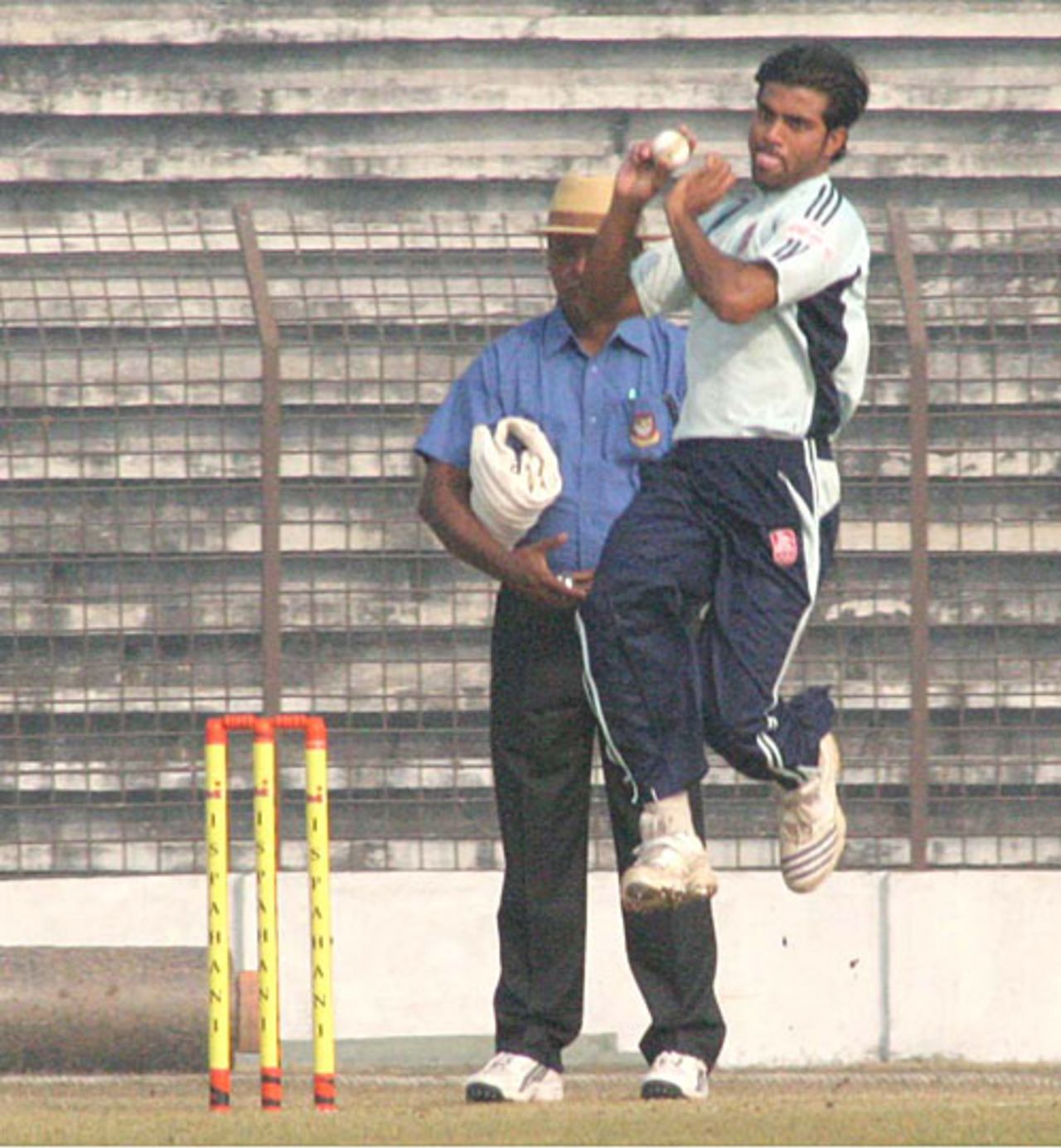 Ziaur Rehman took 4 for 39 against Rajshahi, Rajshahi v Khulna, National Cricket League One-Day, Rajshahi Stadium, December 31, 2007