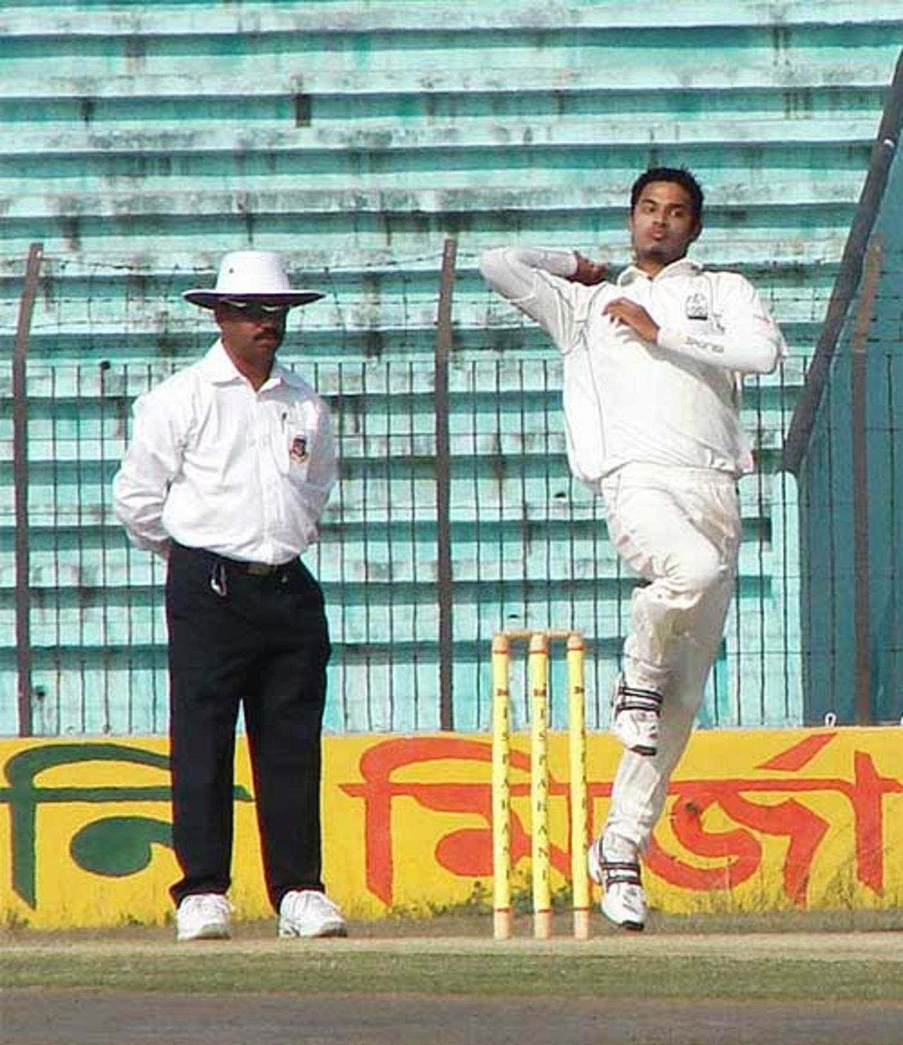 Talha Jubair picked up five wickets for Barisal, Khulna Division v Barisal Division, Khulna, January 6, 2008