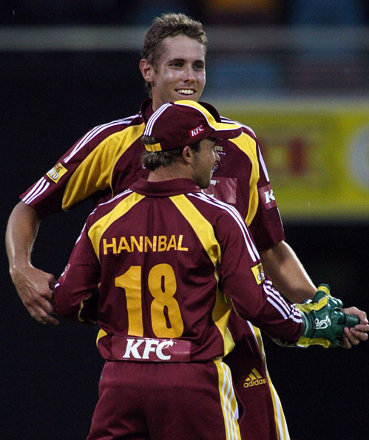 Grant Sullivan took 2 for 36, Queensland v Tasmania, KFC Twenty20, Brisbane, January 10, 2008