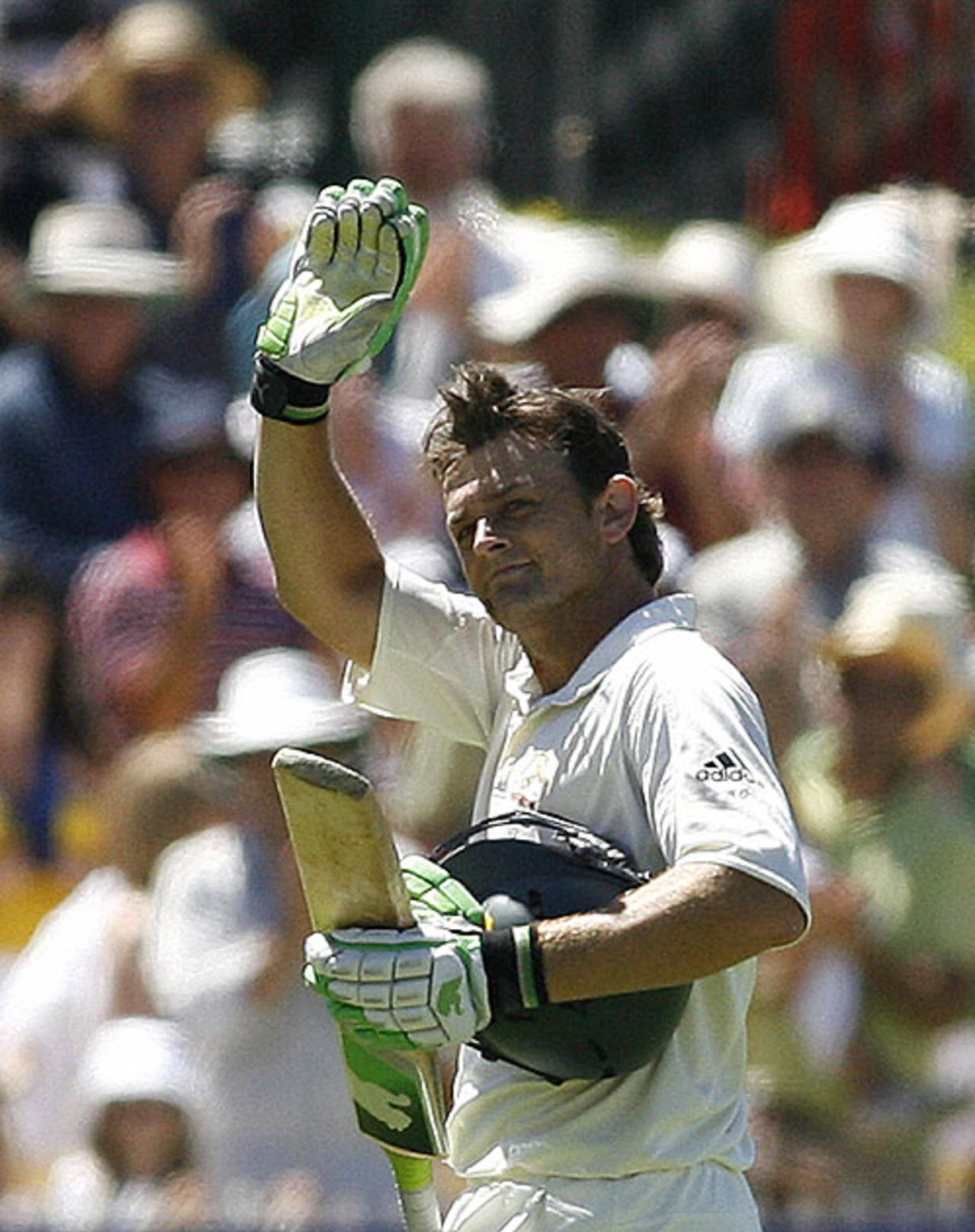 Thanks for all the fish: Adam Gilchrist says goodbye to Adelaide, Australia v India, 4th Test, Adelaide, 4th day, January 27, 2008