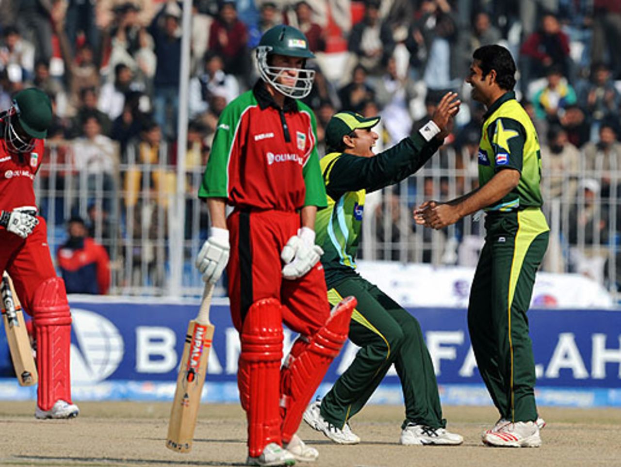 Kamran Hussain struck two early blows, Pakistan v Zimbabwe, 4th ODI, Mobilink Cup, Faisalabad, January 30, 2008