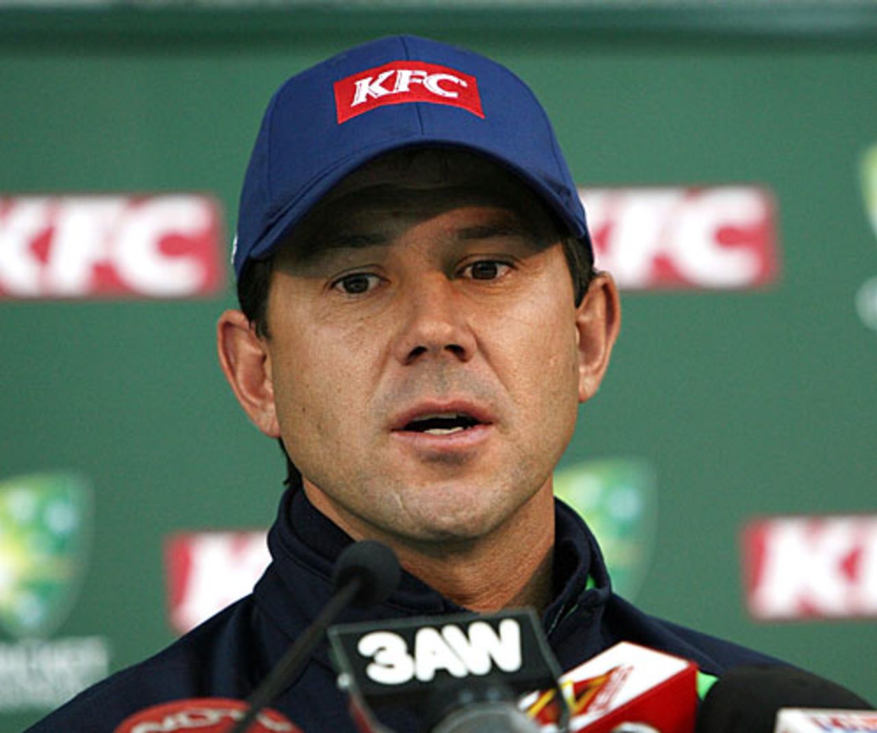 Ricky Ponting speaks to the media on the eve of the Twenty20 international, Melbourne, January 31, 2008