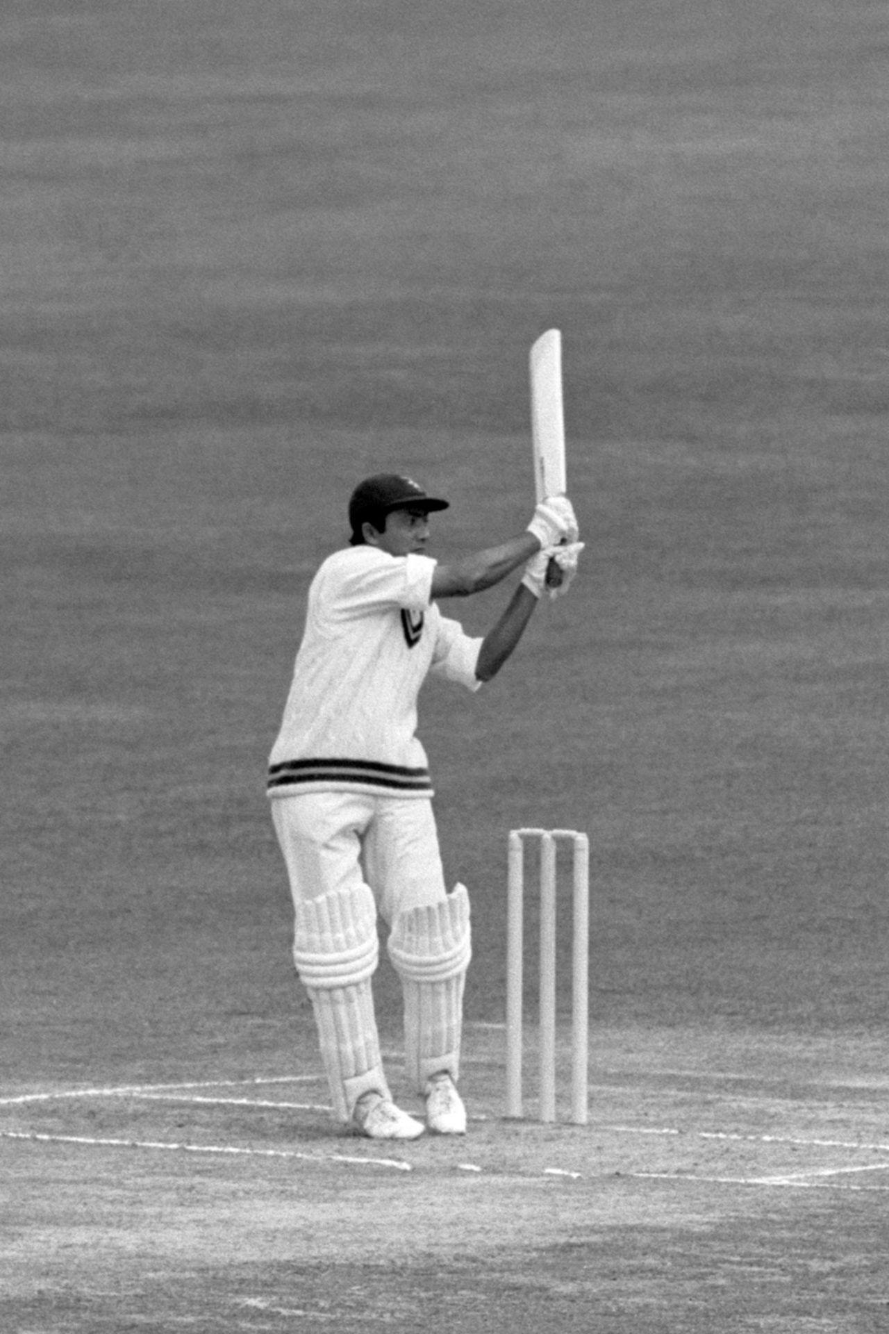 Hanif Mohammad pulls the ball to the boundary, Lord's, 1967

