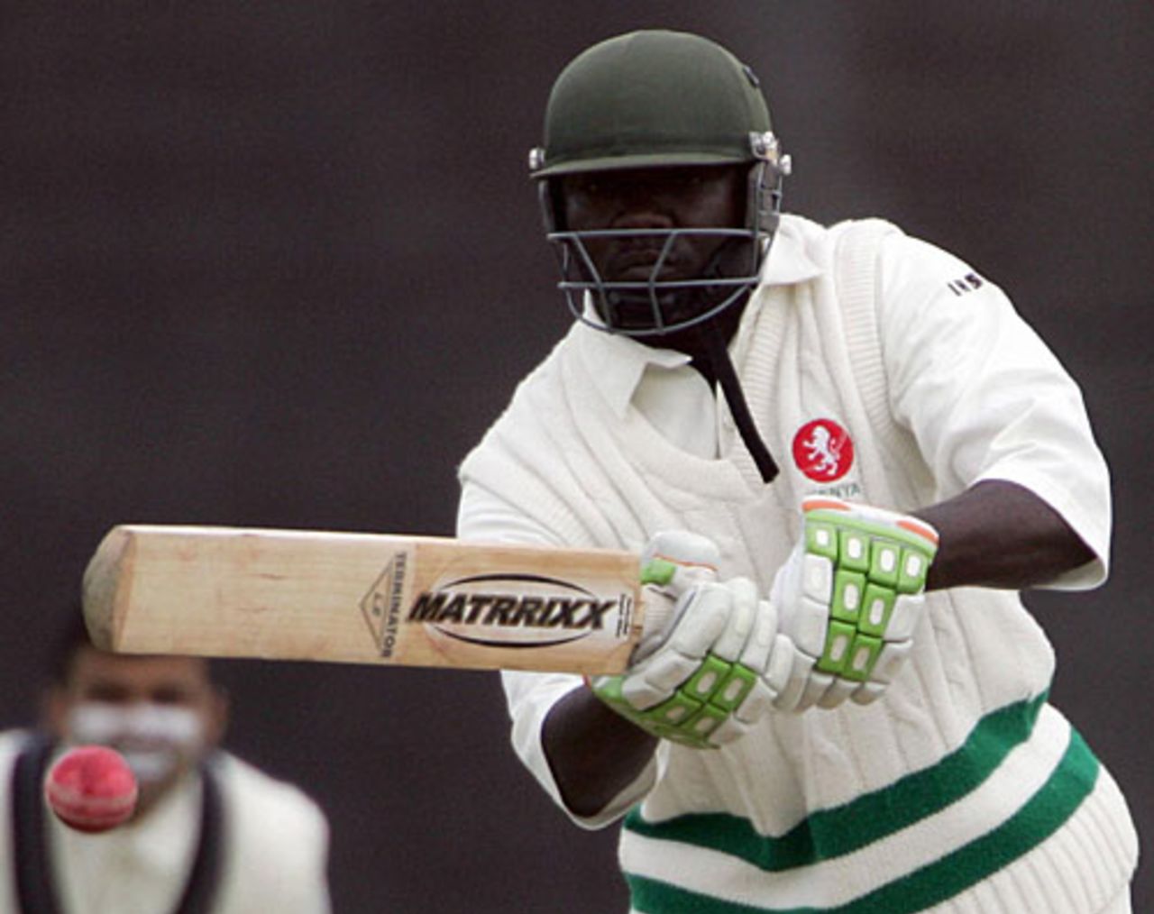 Thomas Odoyo on his way to a first-day 79 not out, UAE v Kenya, Intercontinental Cup, Sharjah, 1st day, February 4, 2008
