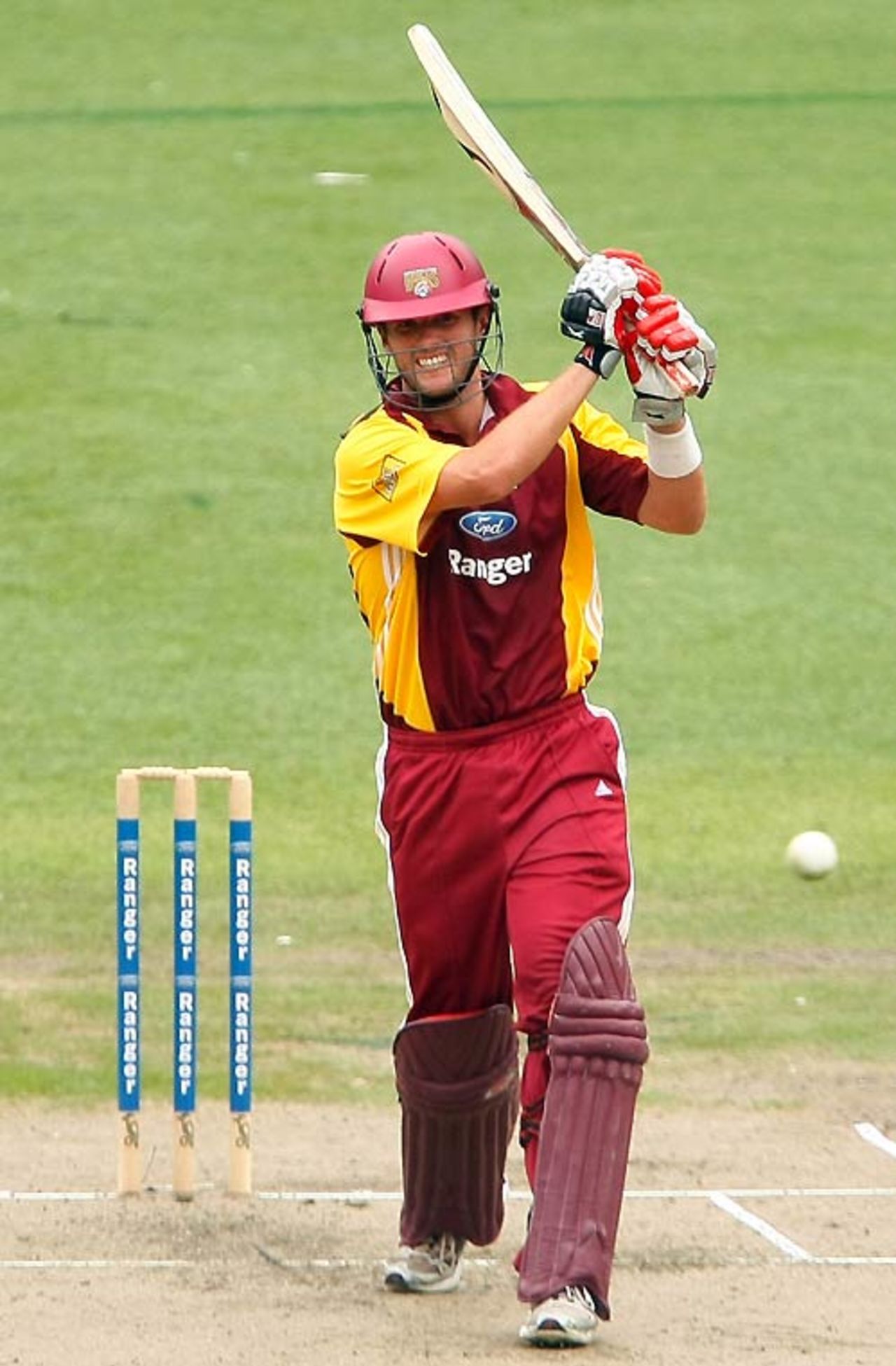 Chris Simpson top scored for the Bulls with 42, Victoria v Queensland, FR Cup, MCG, February 6, 2008