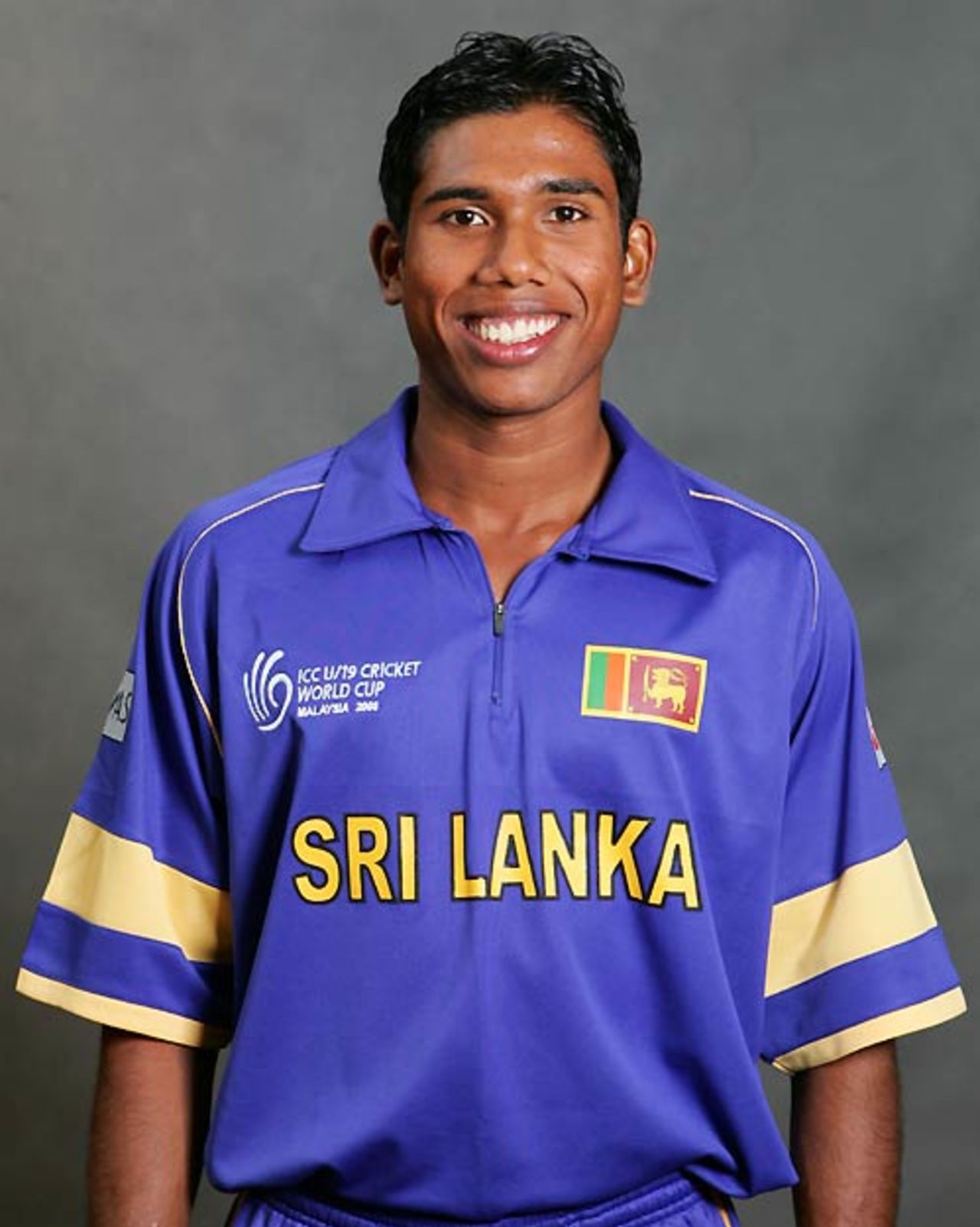 Umesh Karunaratne, player portrait, February 2008