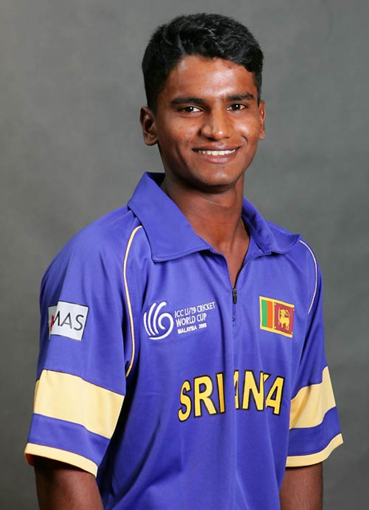 Kushal Janith Perera, player portrait, February 2008