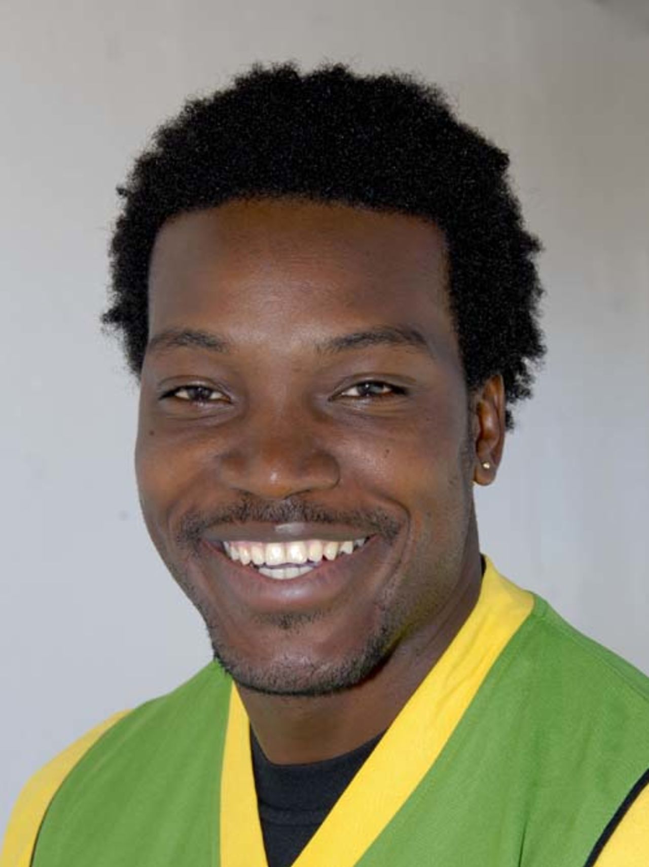 Portrait of Chris Gayle