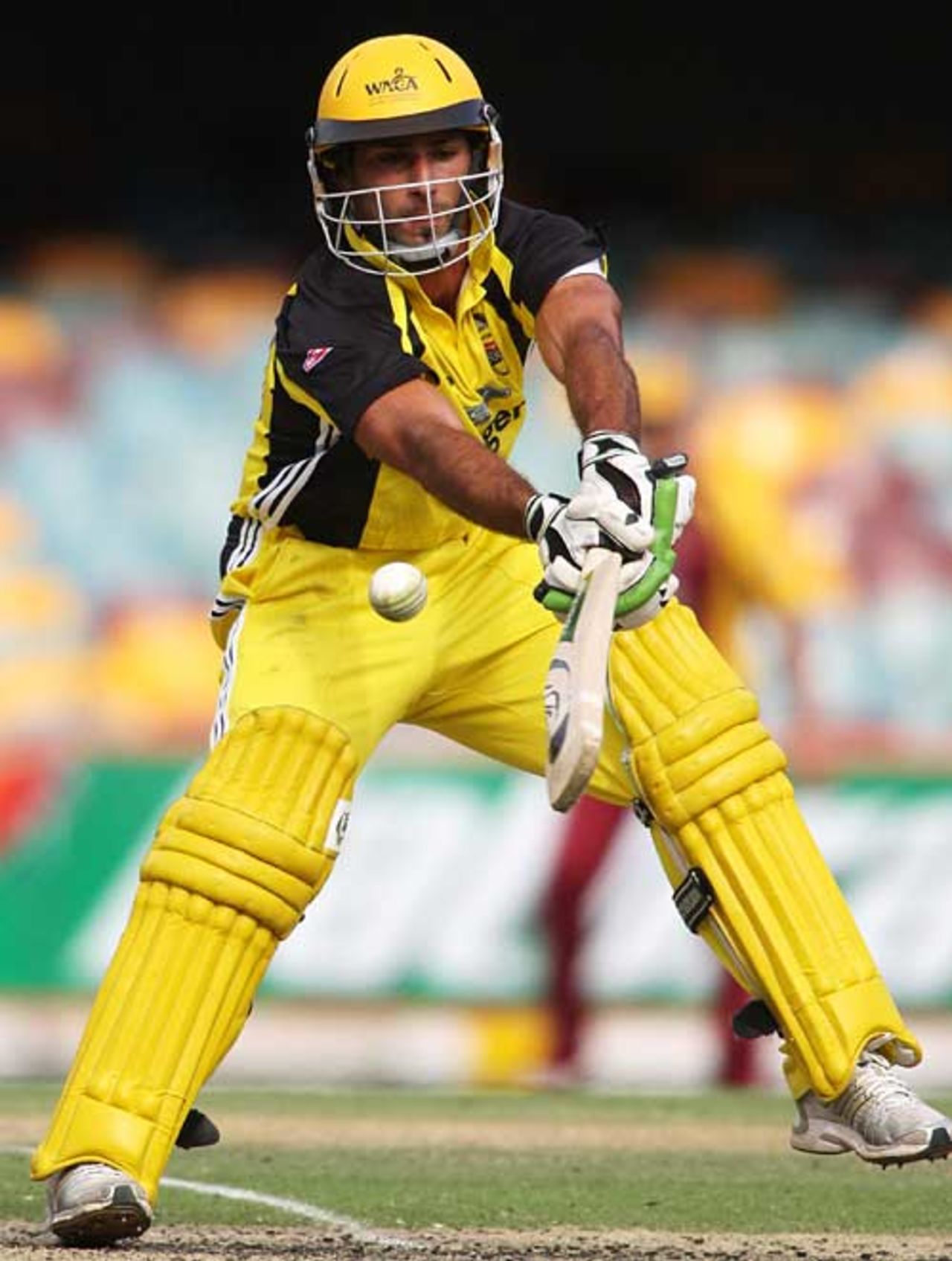 Theo Doropoulos's 75 led Western Australia to a match-winning total, Queensland v Western Australia, FR Cup, Brisbane, February 16, 2008
