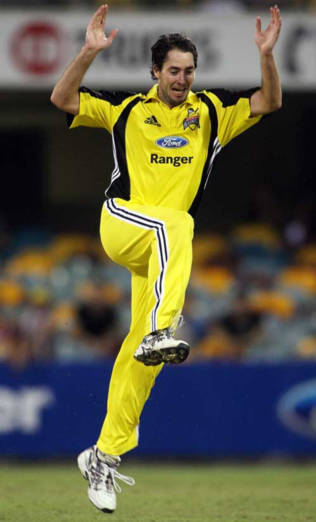 Ben Edmondson took three wickets to help skittle Queensland, Queensland v Western Australia, FR Cup, Brisbane, February 16, 2008