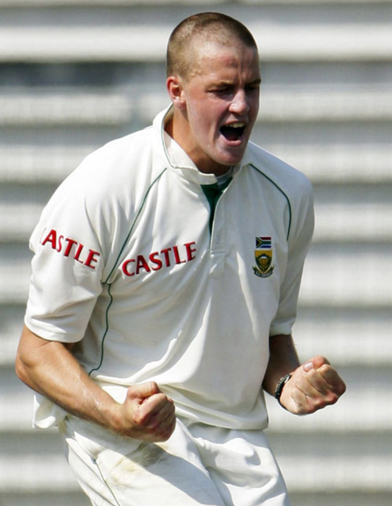 A day to remember for Morne Morkel: He picked his first Test five-for, Bangladesh v South Africa, 1st Test, Mirpur, 1st day, February 22, 2008