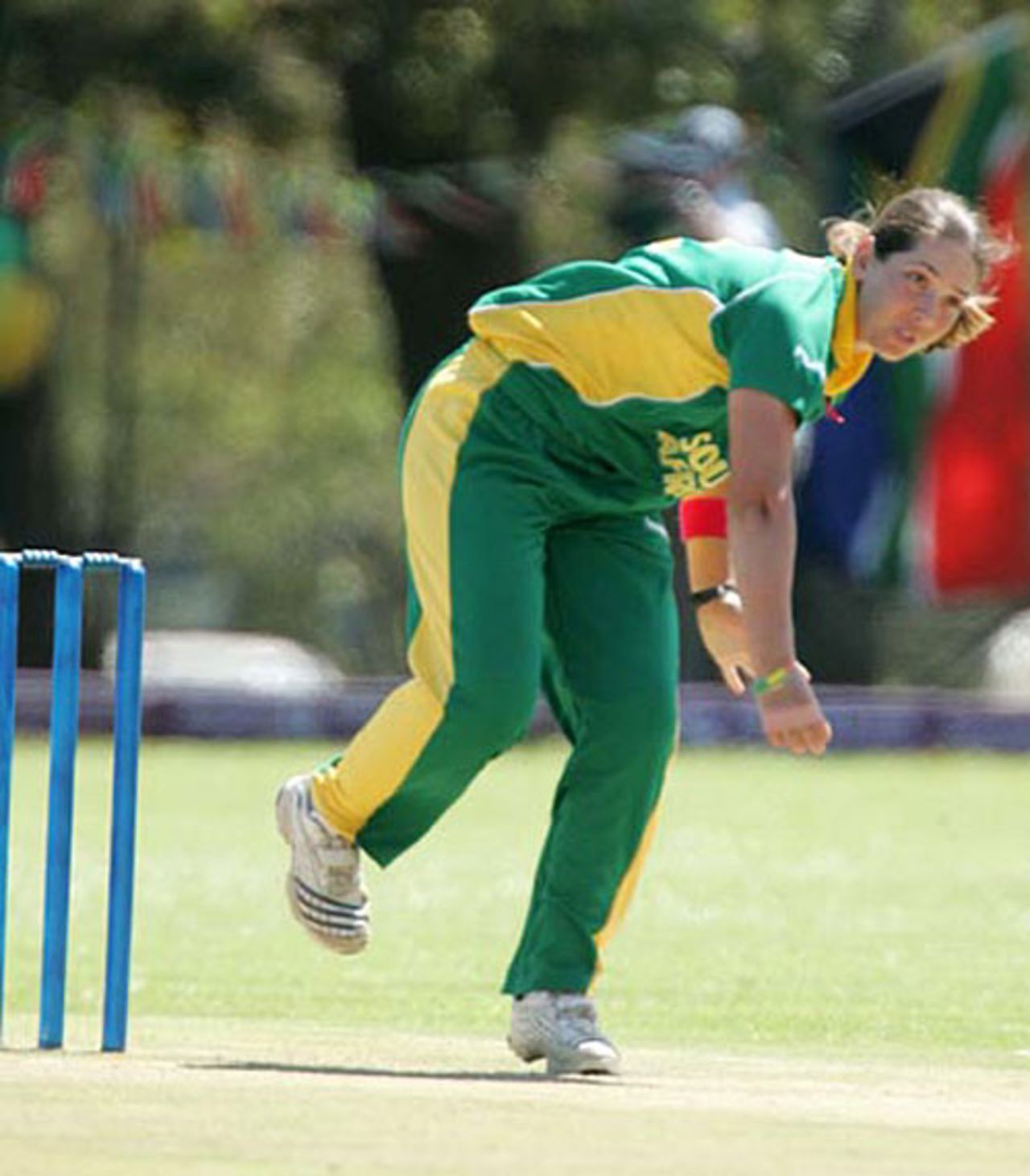 Susan Benade took 2 for 11 in the final, South Africa v Pakistan, ICC Women's World Cup Qualifiers final, Stellenbosh, February 24, 2008