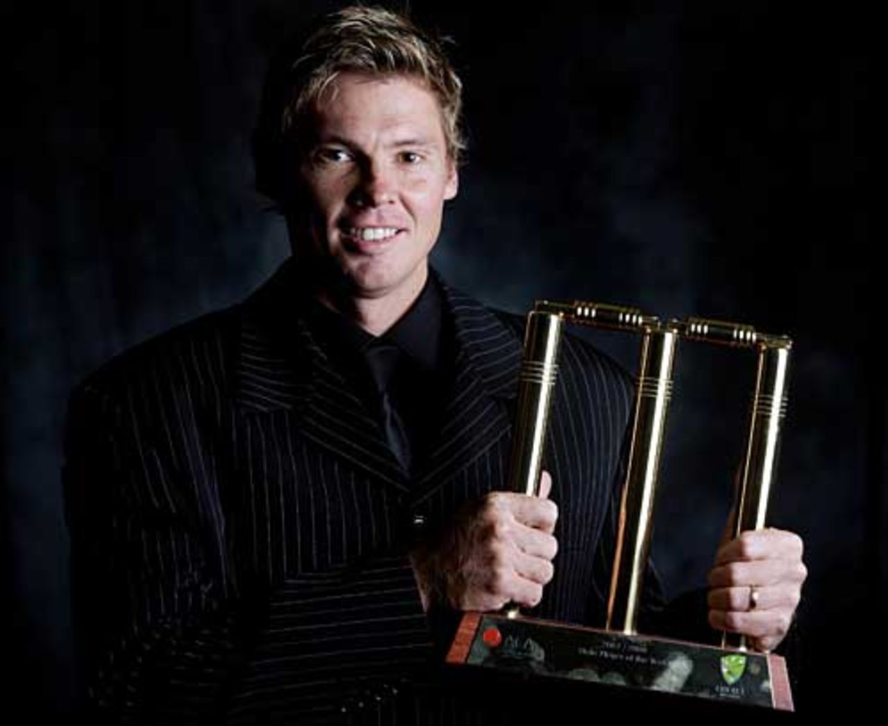 Ashley Noffke walked away with State Player of the Year, Allan Border Medal, Melbourne, February 26, 2008