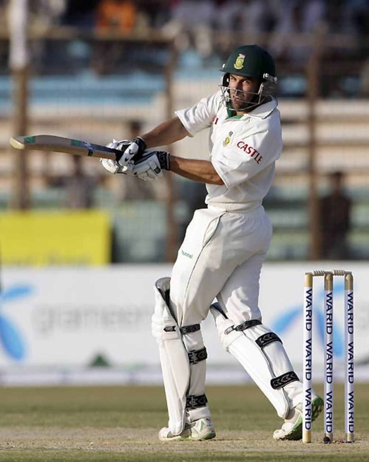 Neil McKenzie forces one to the leg side, Bangladesh v South Africa, 2nd Test, Chittagong, 1st day, February 29, 2008