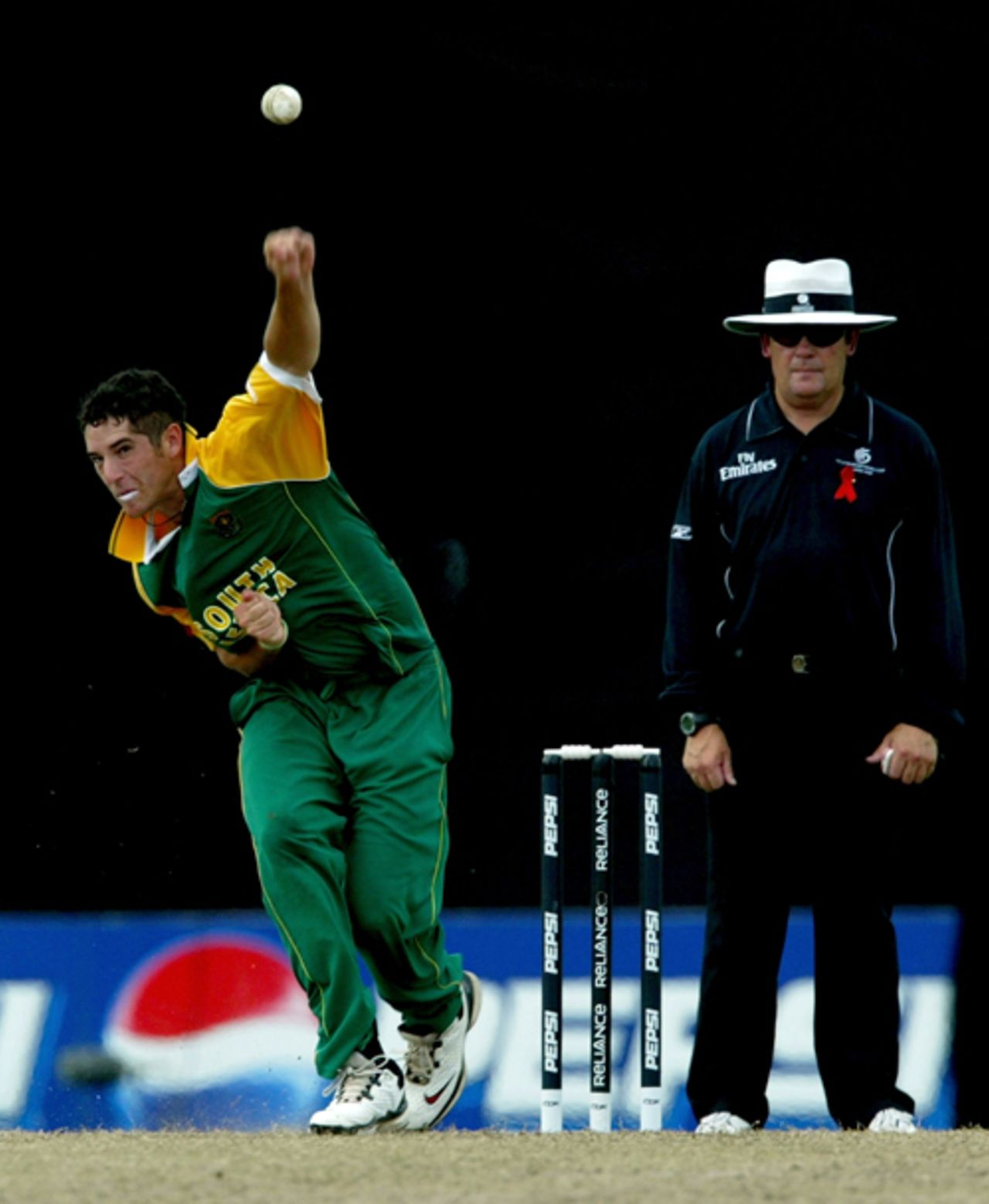 Wayne Parnell finished with figures of 2 for 21, India v South Africa, Under-19 World Cup final, Kuala Lumpur, March 2, 2008 
